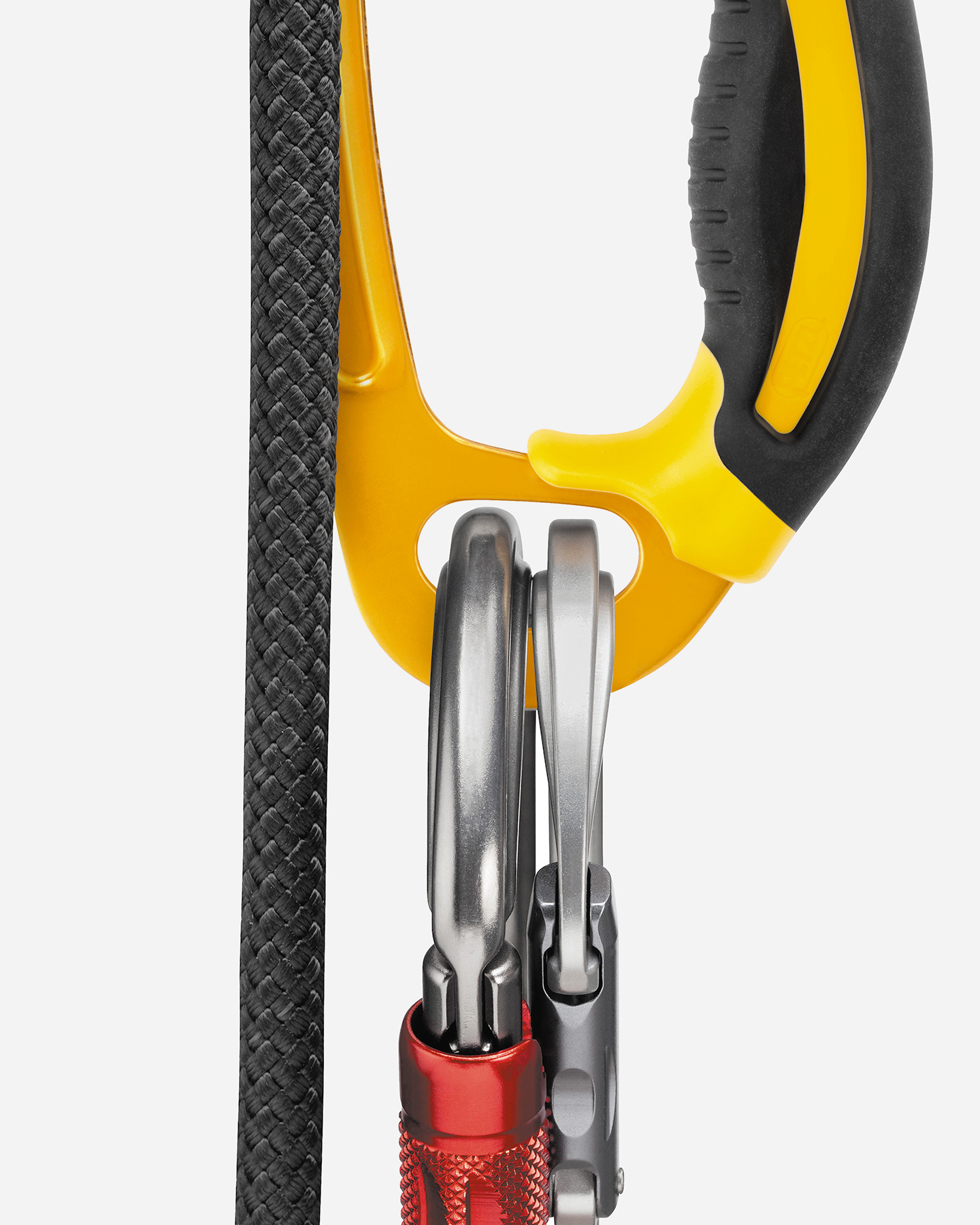 Discensore PETZL ASCENSION DX  - Arancione - 4 | Cisalfa Sport