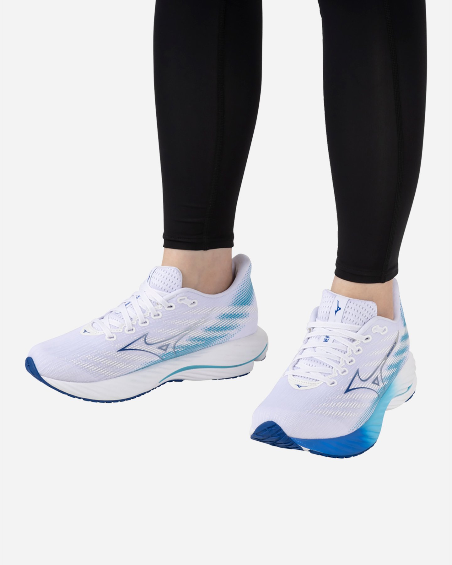 Scarpe running MIZUNO WAVE RIDER 28 W - Bianco - 5 | Cisalfa Sport
