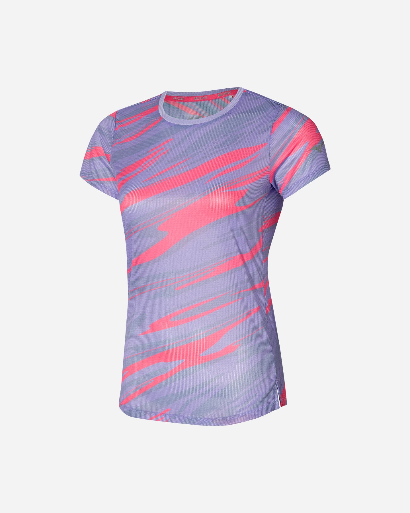 T-shirt running MIZUNO DRYAEROFLOW W - Rosa - 0 | Cisalfa Sport