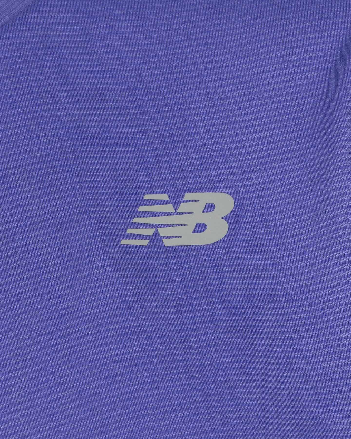 T-shirt running NEW BALANCE SPORT ESSENTIAL ELETTRIC W - Viola - 2 | Cisalfa Sport