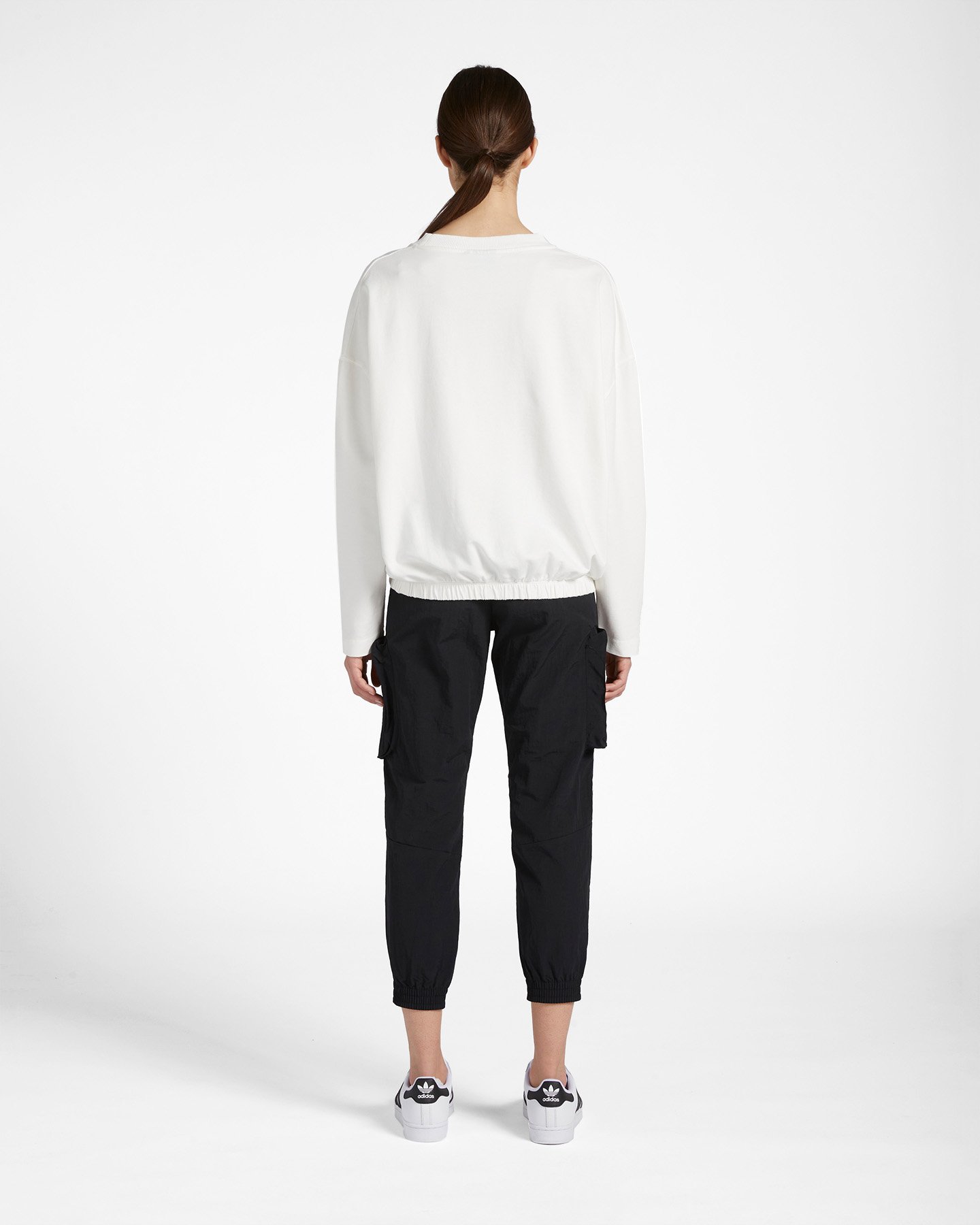 Felpa BEST COMPANY PRINT OTTANTA W - Bianco - 2 | Cisalfa Sport