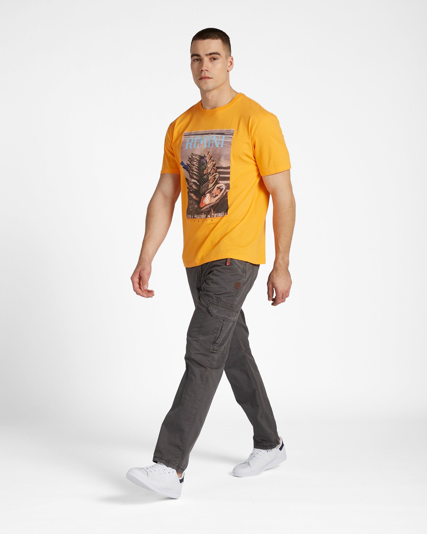 T-shirt BEST COMPANY ST CAPRI M - Arancione - 3 | Cisalfa Sport