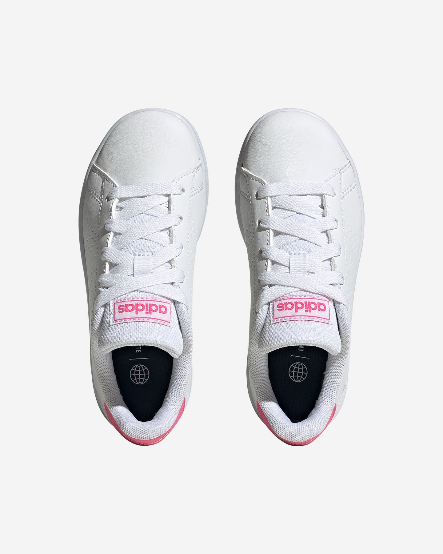 Scarpe sneakers ADIDAS CORE ADVANTAGE JR - Bianco - 2 | Cisalfa Sport