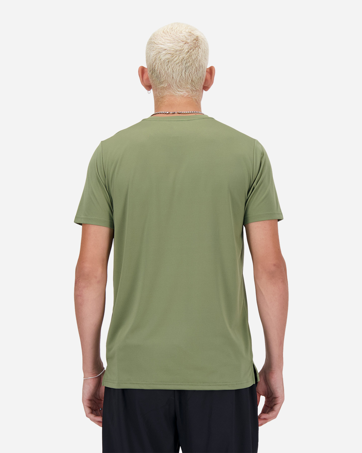 T-shirt running NEW BALANCE RUN M - Nero - 2 | Cisalfa Sport