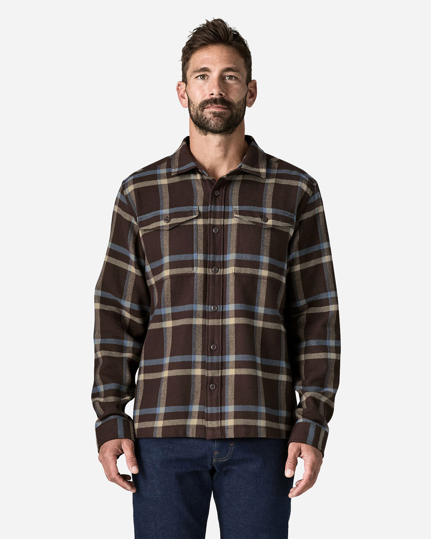 Camicia PATAGONIA FJORD FLANNEL M - Marrone - 1 | Cisalfa Sport