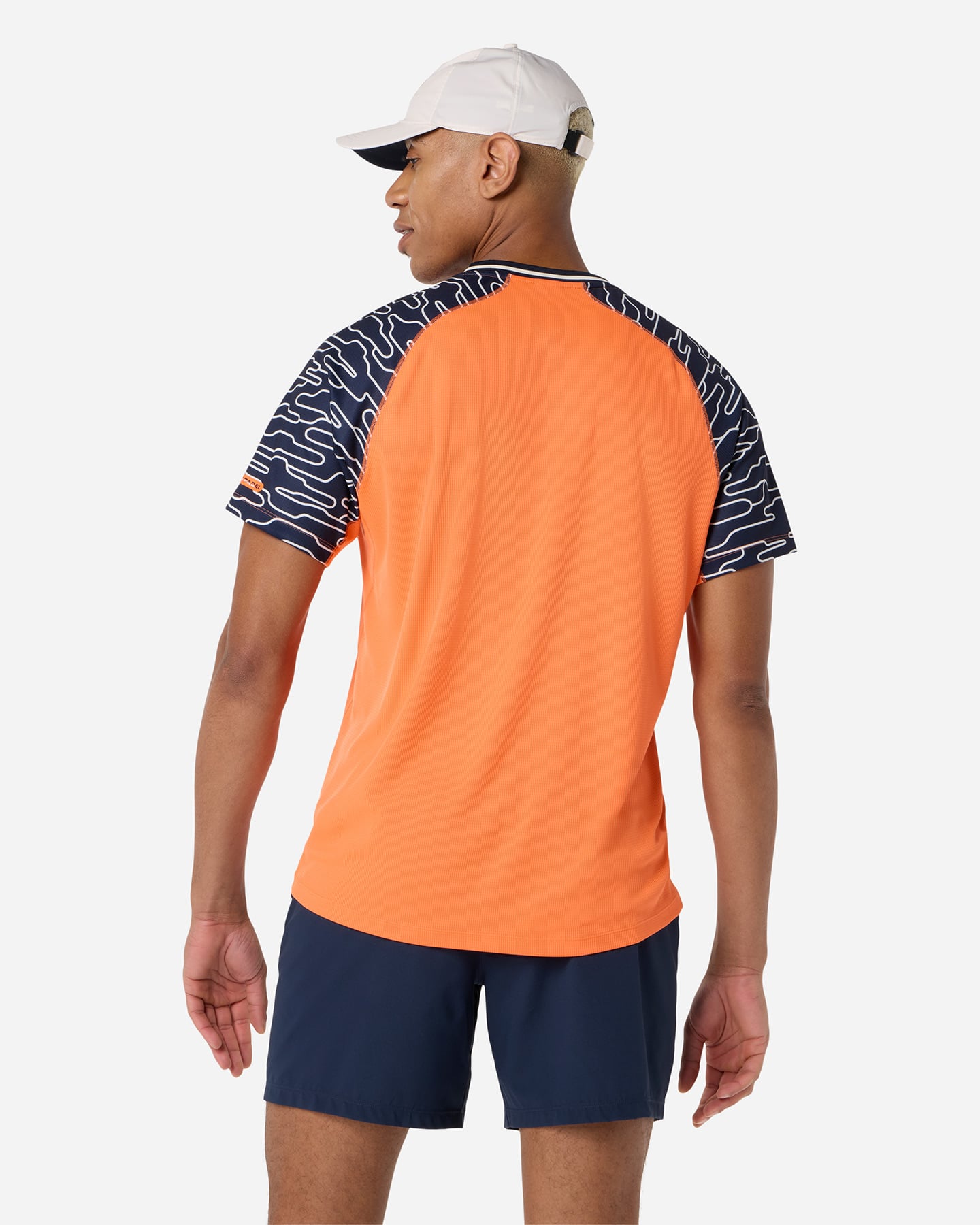 T-shirt tennis ASICS PADEL COURT M - Arancione - 2 | Cisalfa Sport