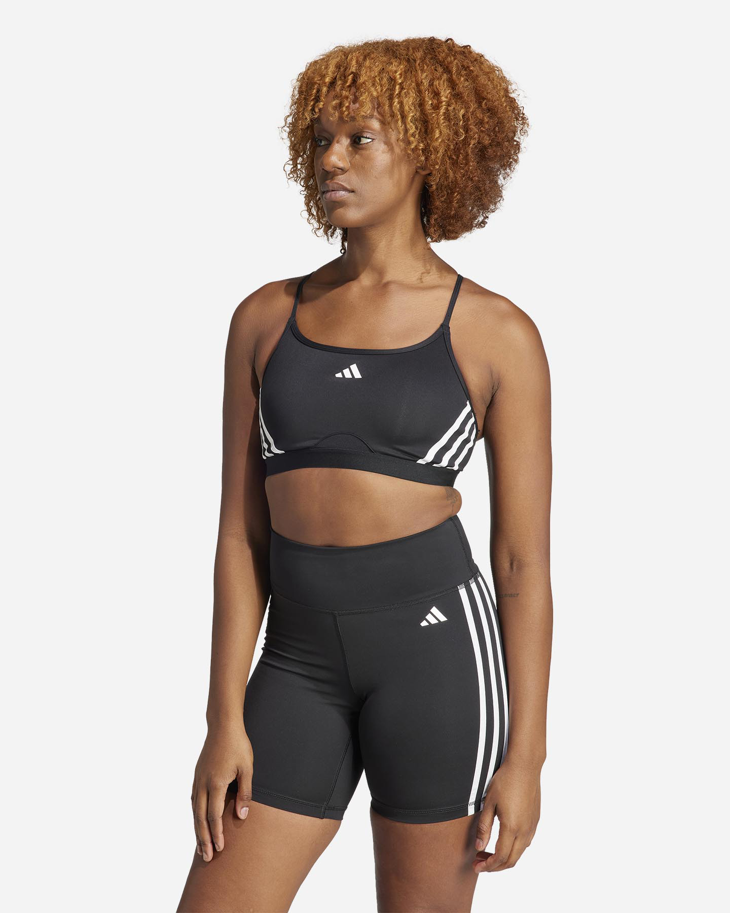 Bra training ADIDAS 3STRIPES W - Nero - 1 | Cisalfa Sport