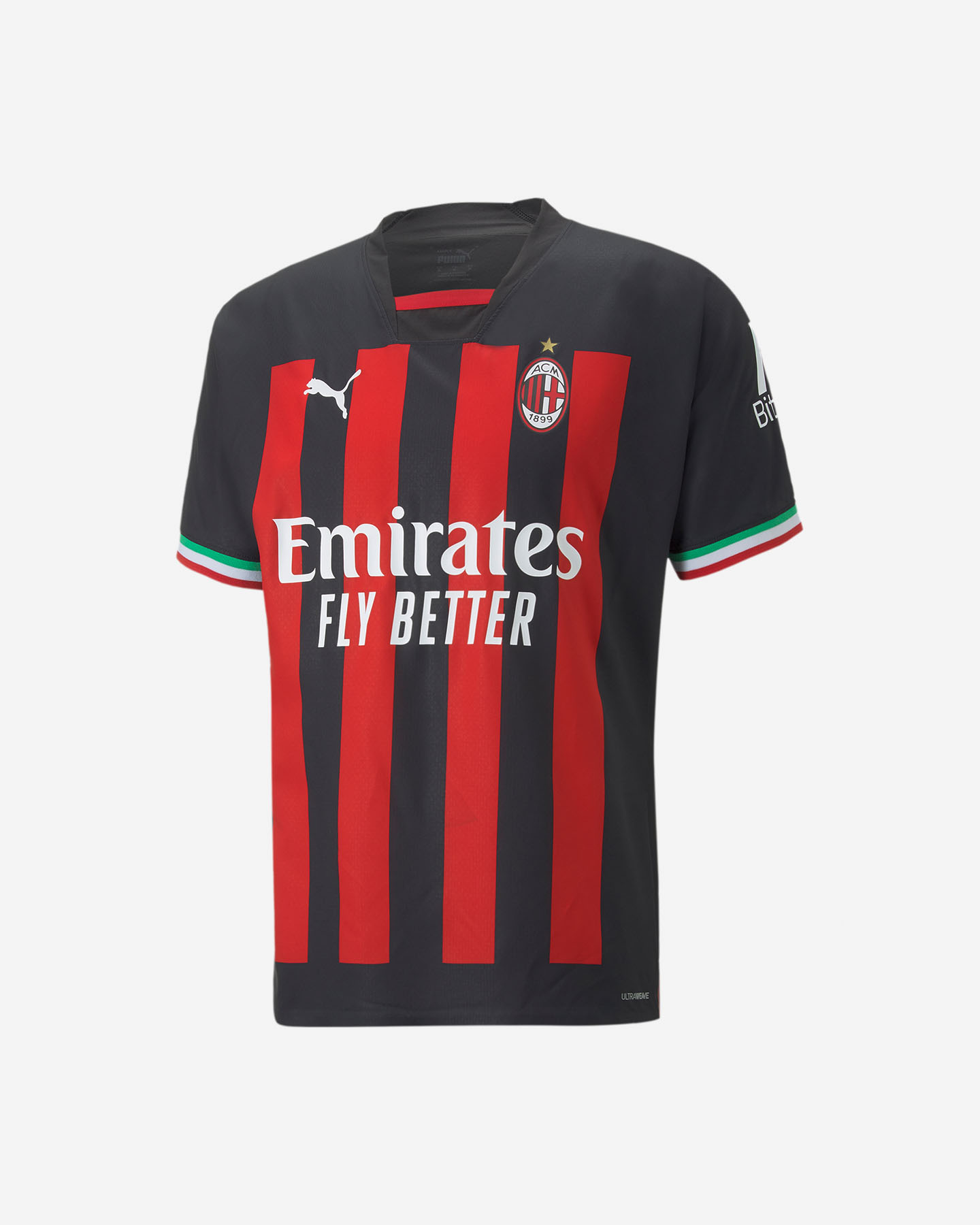 Maglia calcio ufficiale PUMA MILAN HOME AUTHENTIC 22-23 M - Nero - 0 | Cisalfa Sport