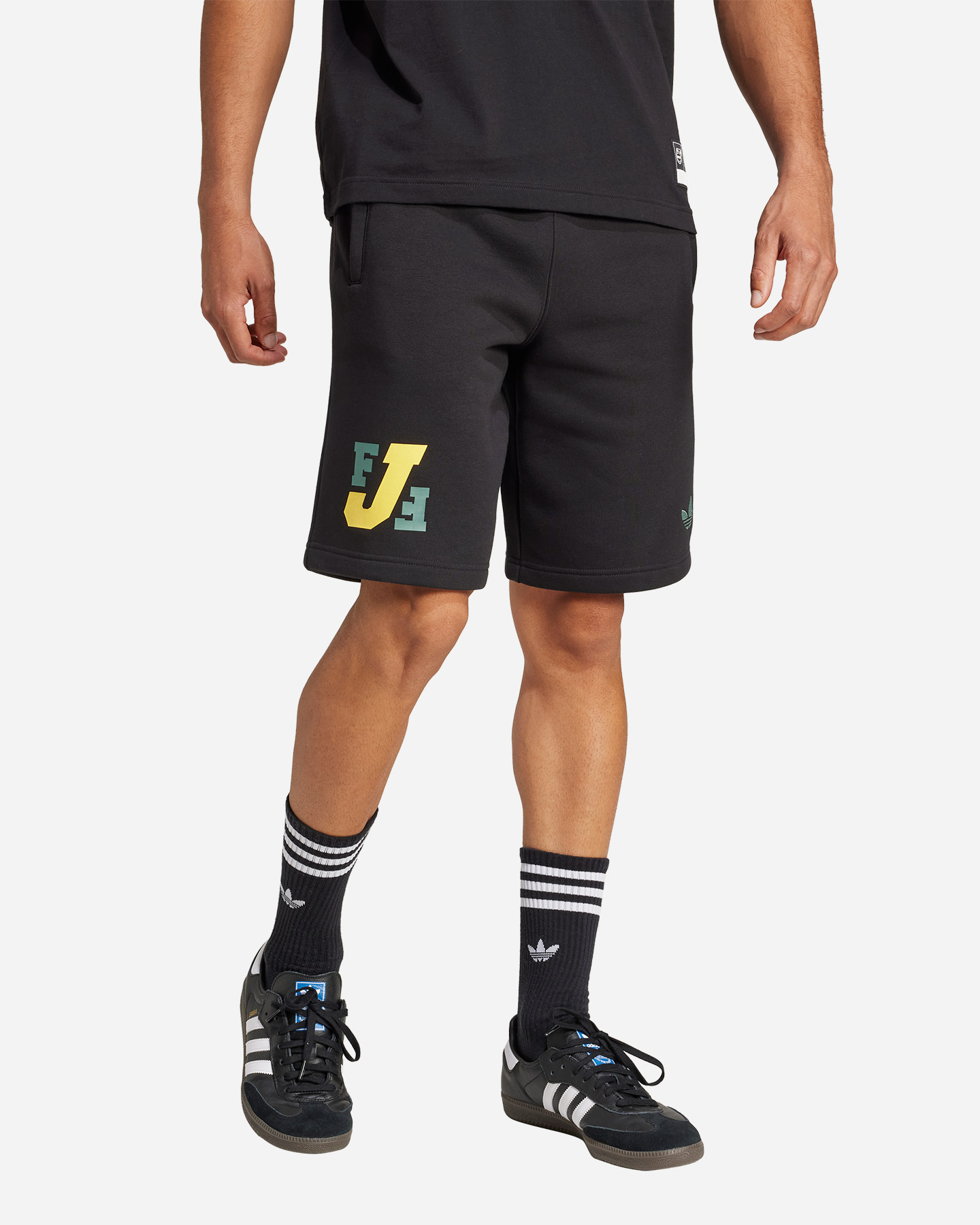 Abbigliamento calcio ufficiale ADIDAS JAMAICA VRCT OG M - Nero - 2 | Cisalfa Sport