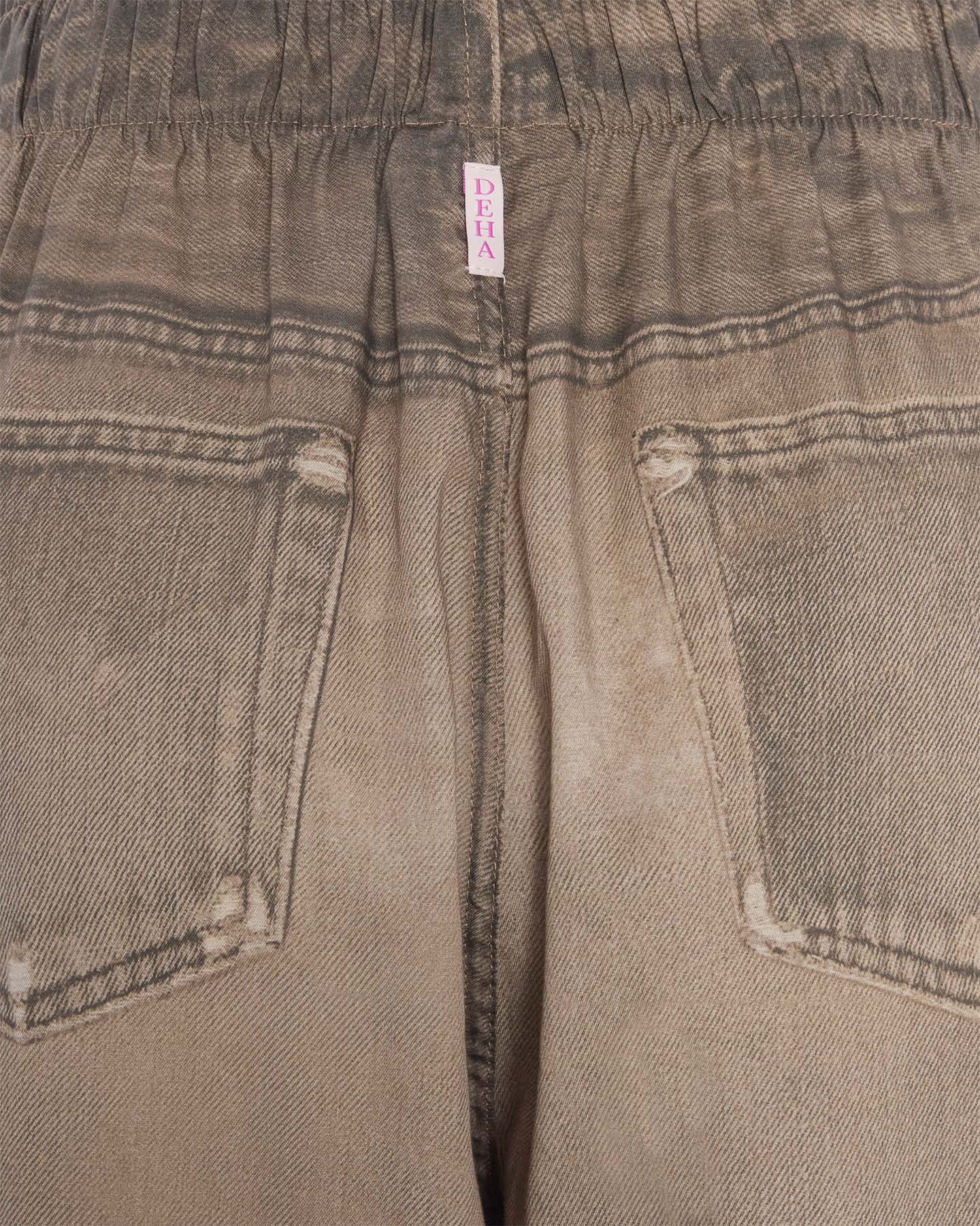 Pantalone DEHA PRINTED W - Marrone - 2 | Cisalfa Sport