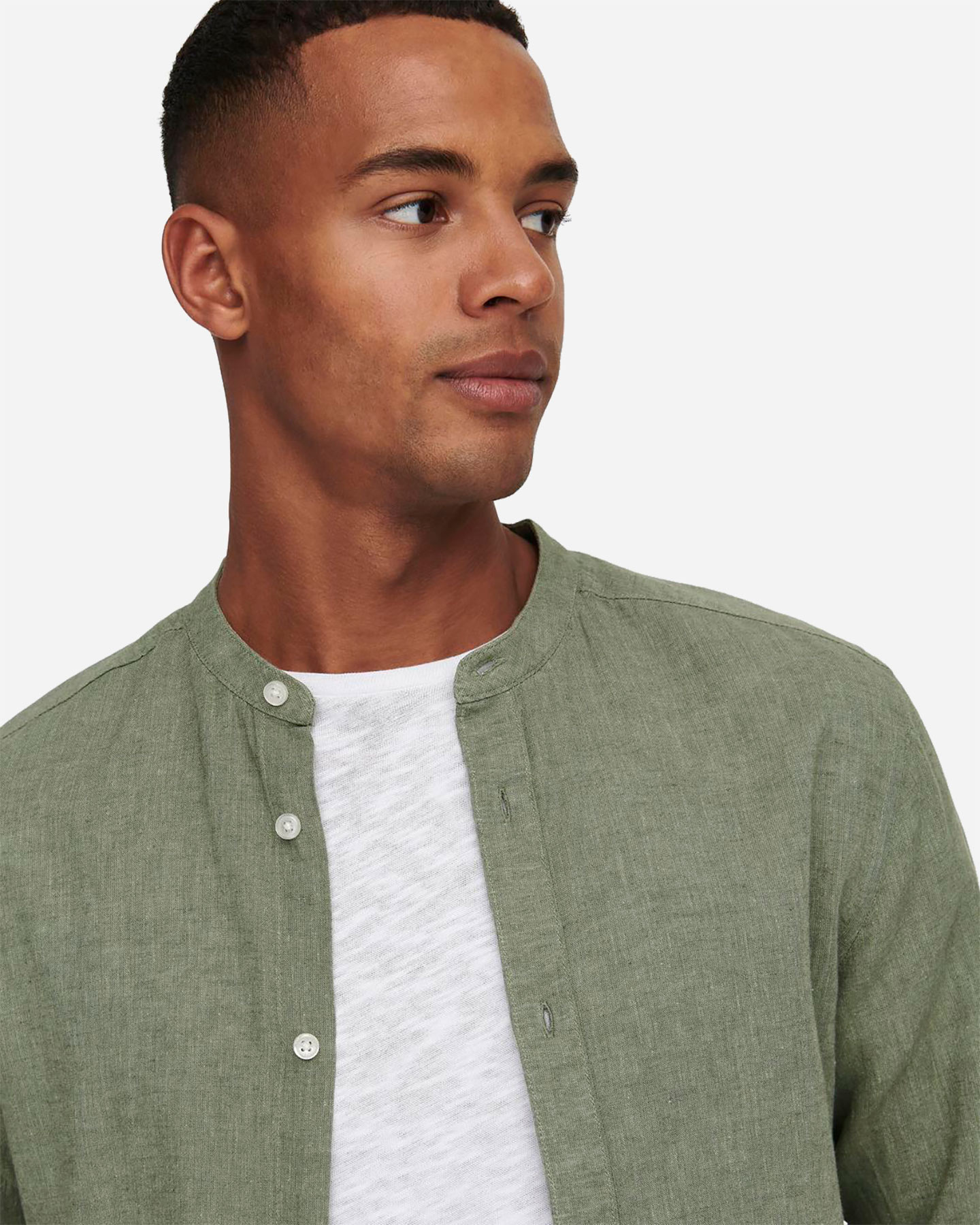 Camicia ONLY & SONS CAIDEN M - Verde - 5 | Cisalfa Sport