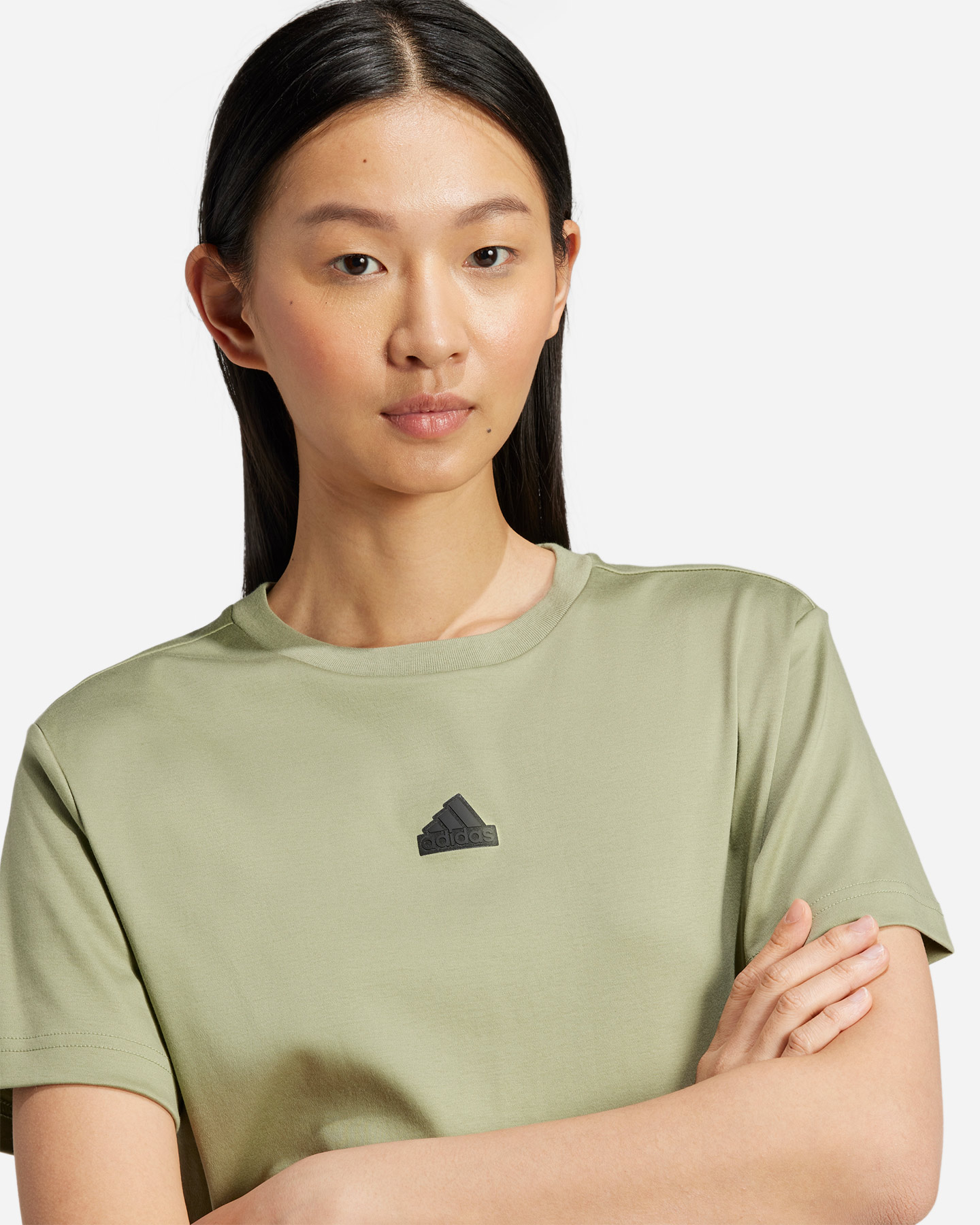 T-shirt ADIDAS BRAND LOVE W - Verde - 4 | Cisalfa Sport