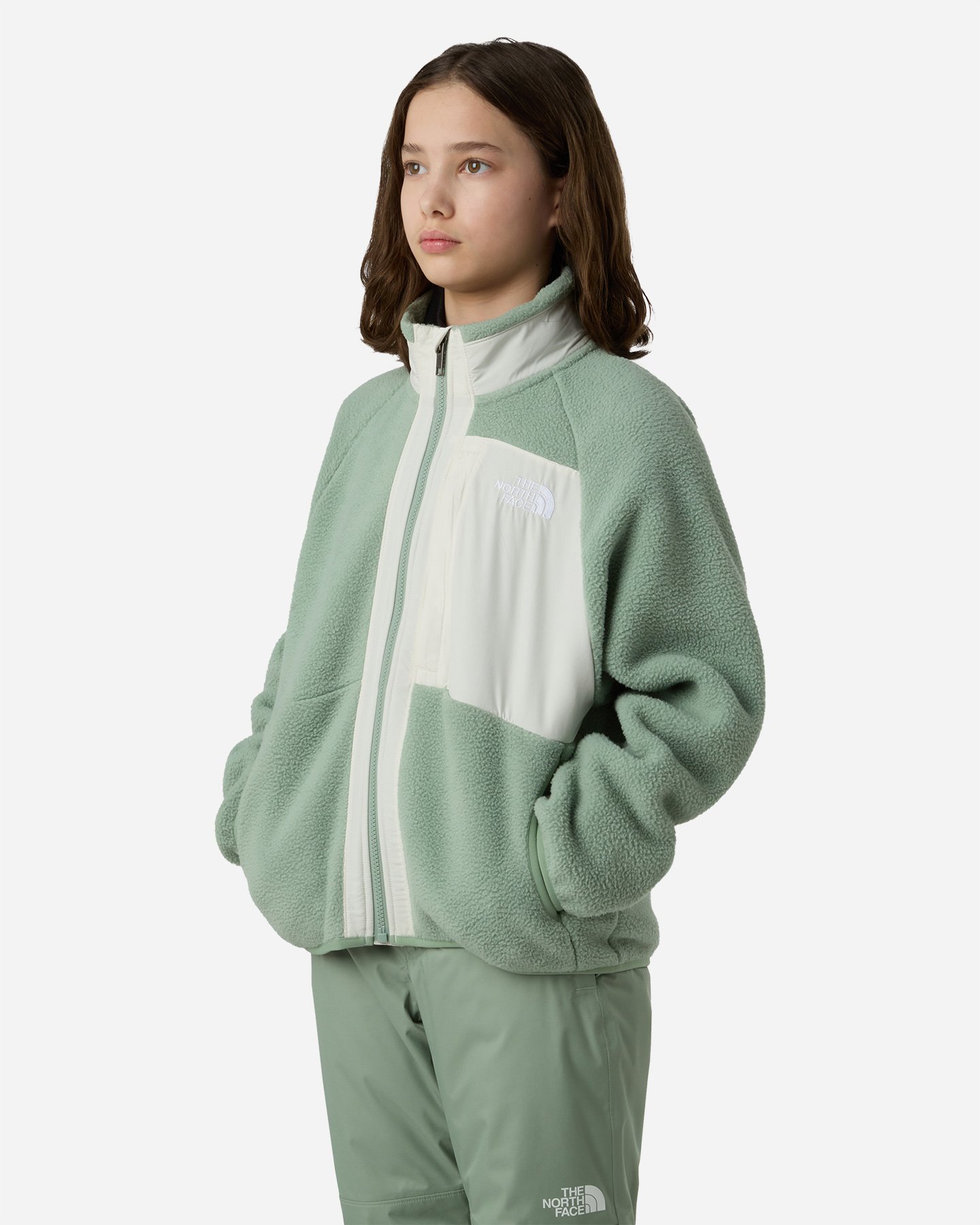 Felpa THE NORTH FACE YUMIORI JR - Verde - 3 | Cisalfa Sport