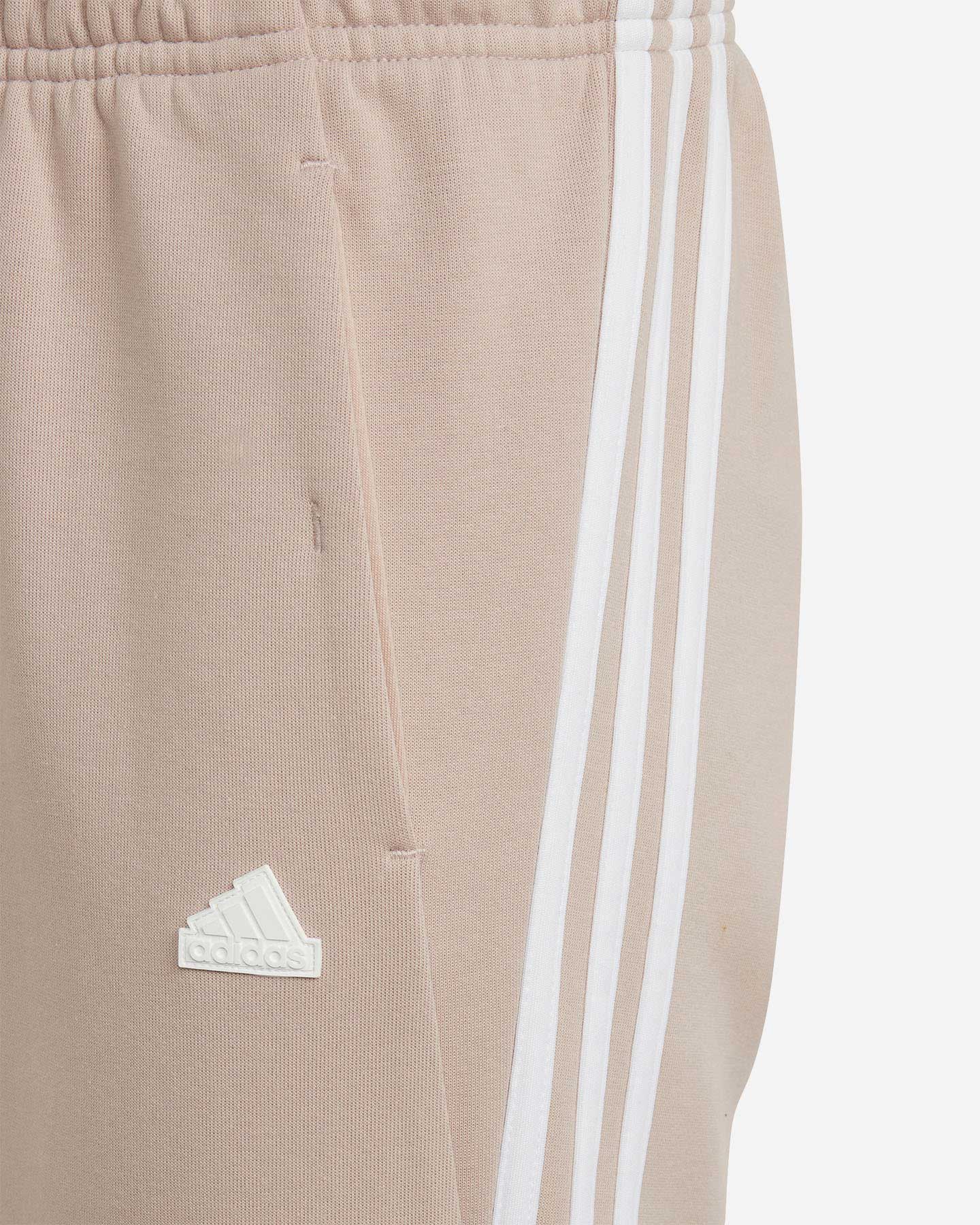 Pantalone ADIDAS 3STRIPES JR - Marrone - 2 | Cisalfa Sport