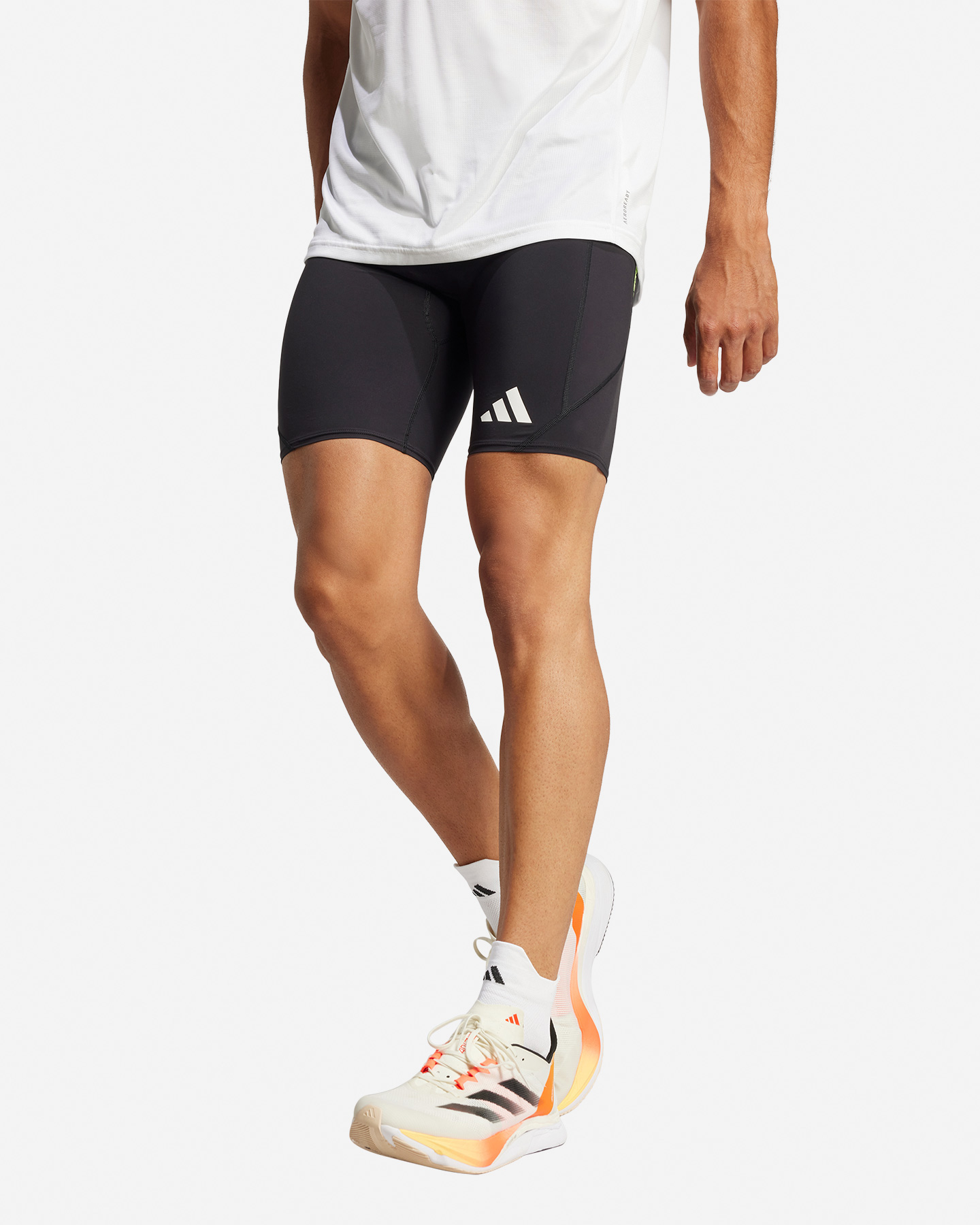 Short running ADIDAS ADIZERO S TGT M - Nero - 1 | Cisalfa Sport
