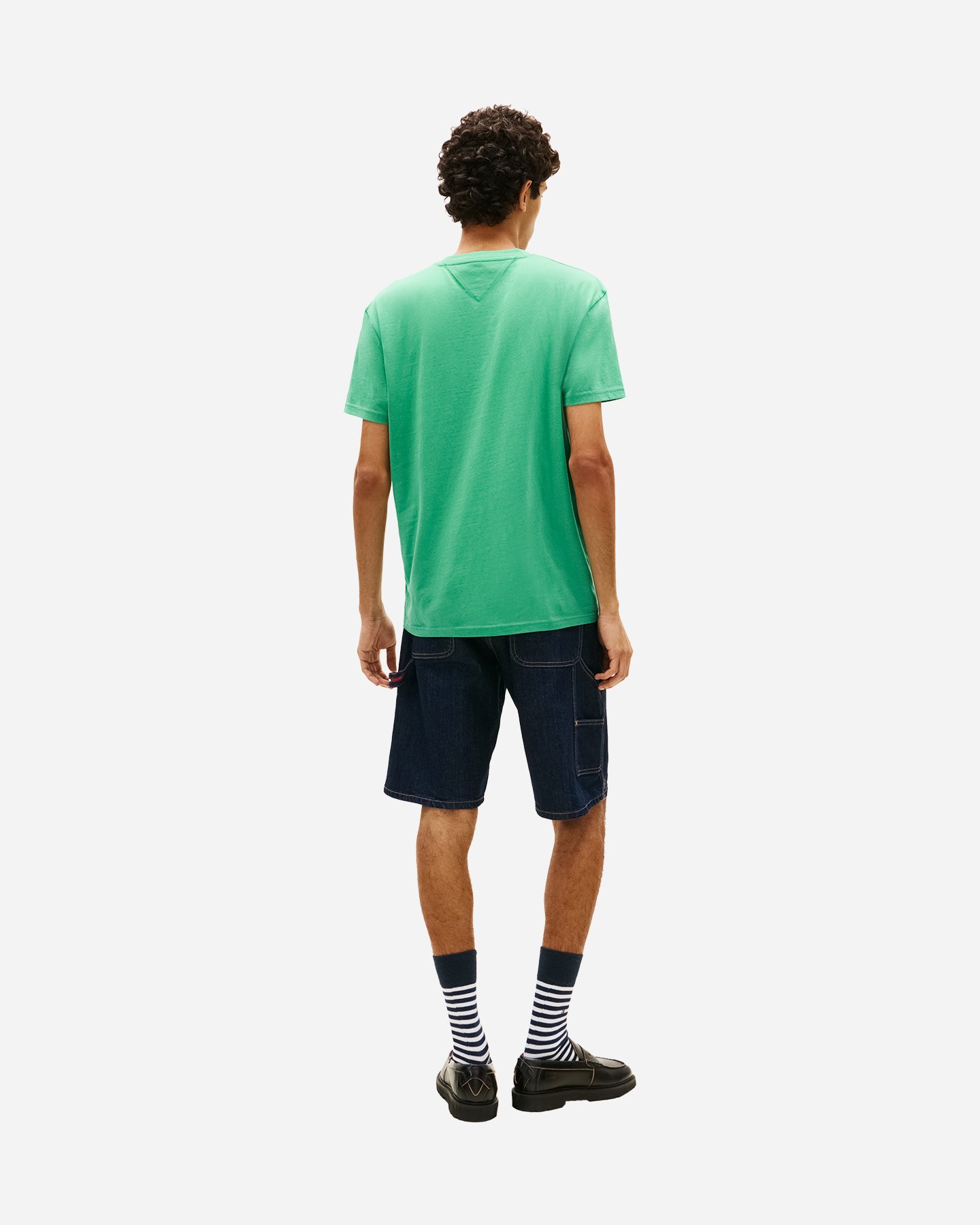 T-shirt TOMMY HILFIGER LINEAR LOGO M - Verde - 3 | Cisalfa Sport