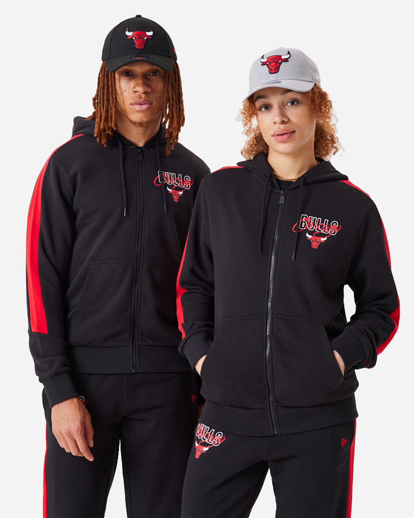 Felpa NEW ERA SCRIPT CHICAGO BULLS  - Nero - 2 | Cisalfa Sport