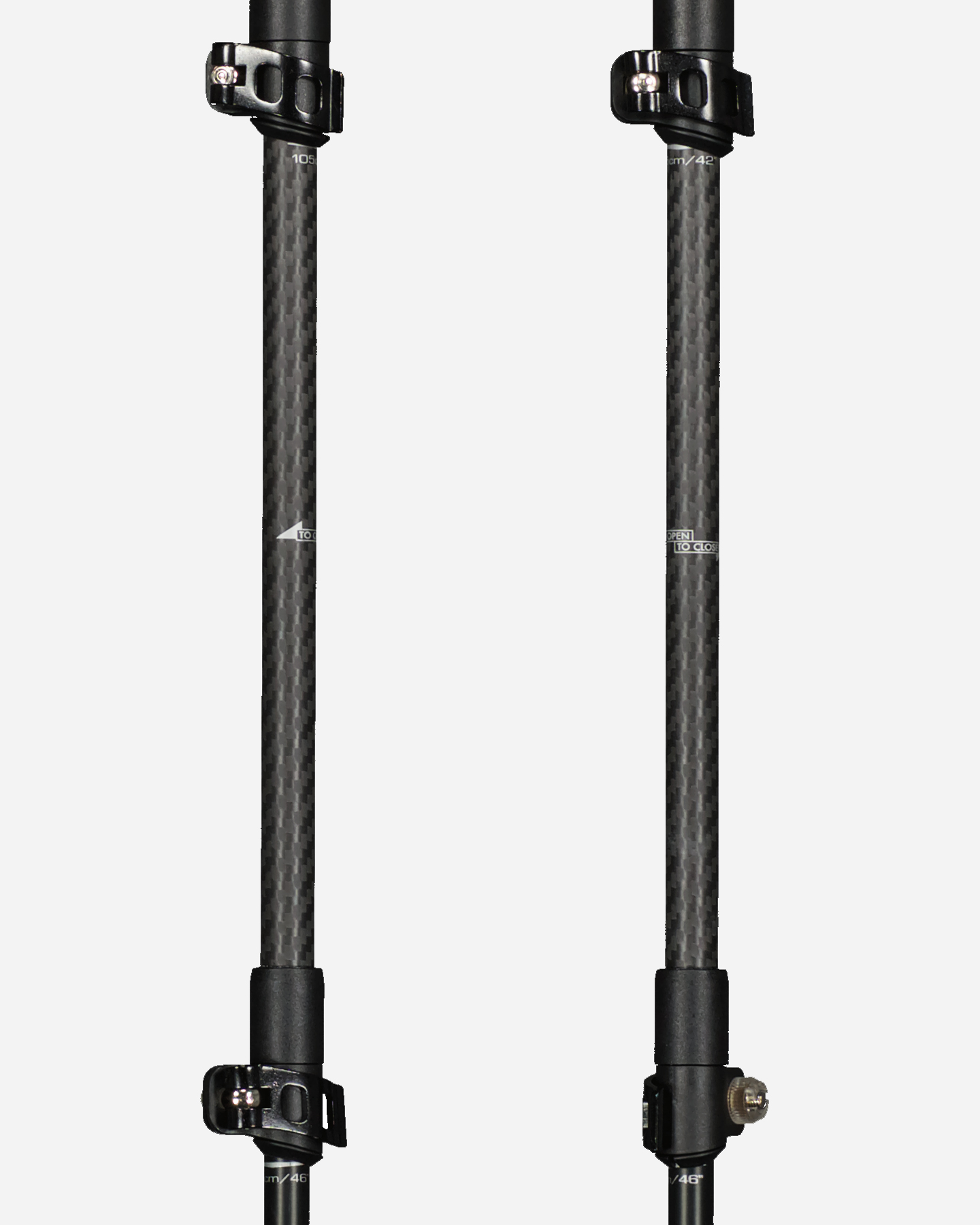 Bastoncini trekking REUSCH X ALP CARBON  - Nero - 3 | Cisalfa Sport