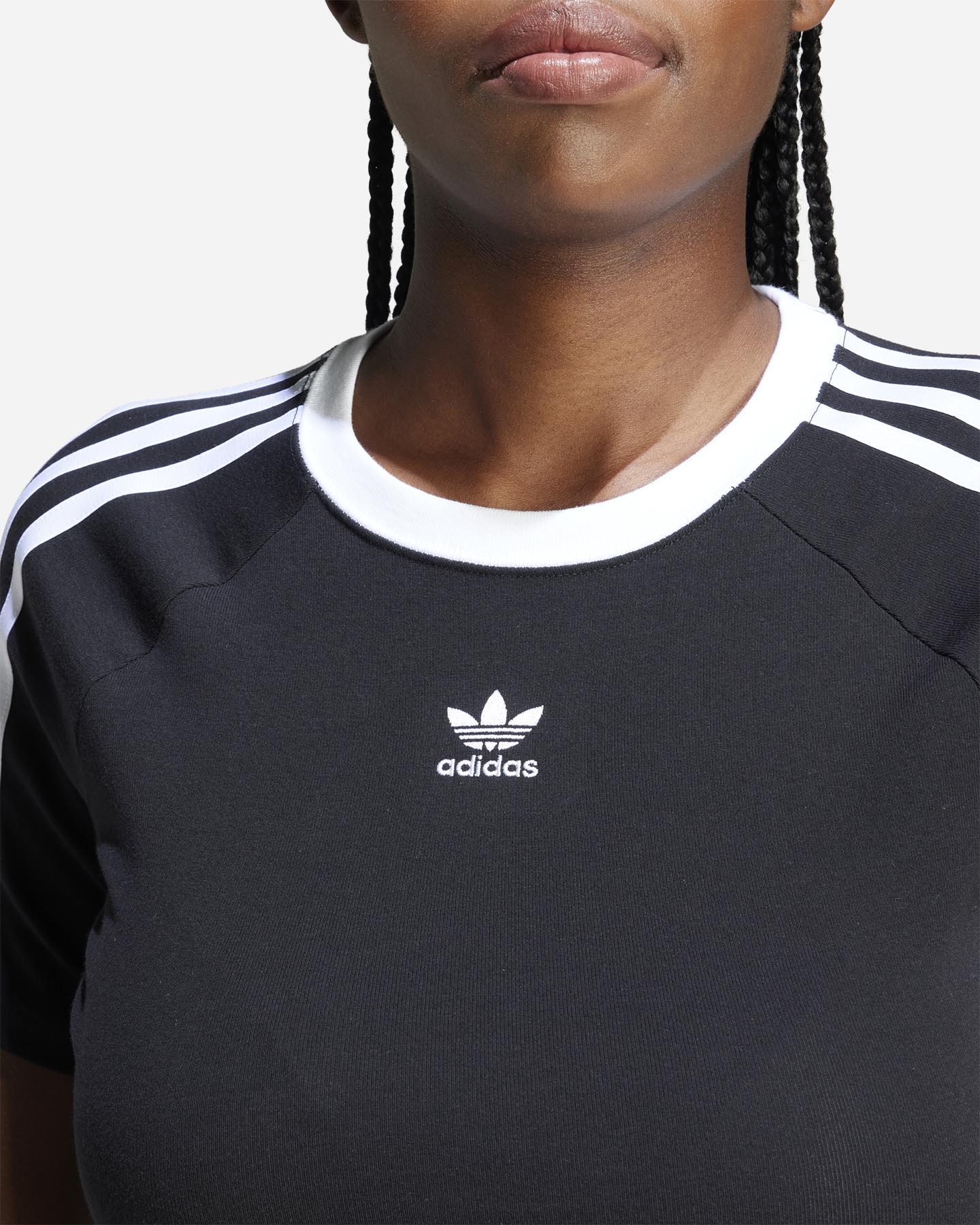 T-shirt ADIDAS ORIGINAL 3STRIPES W - Nero - 5 | Cisalfa Sport
