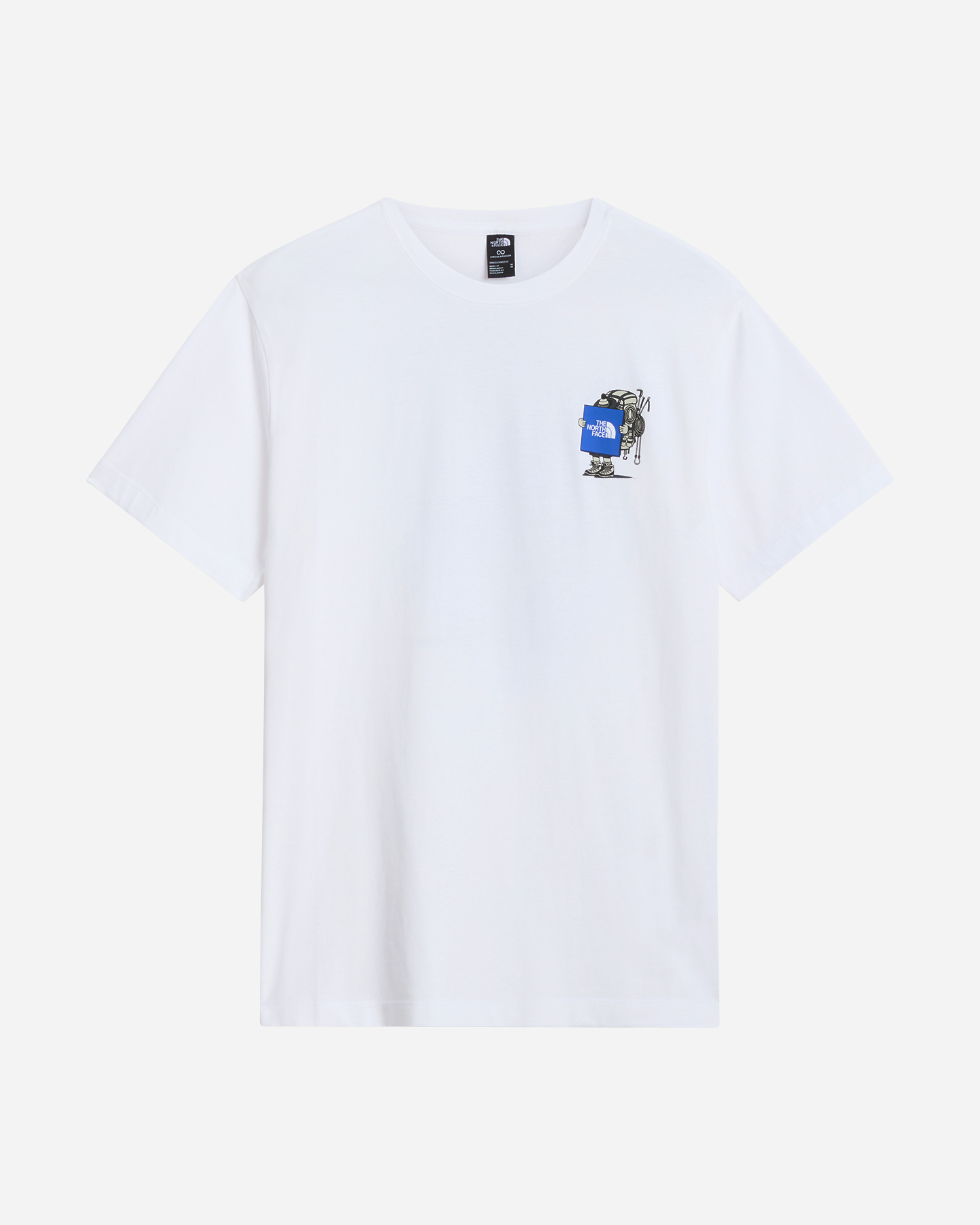 T-shirt THE NORTH FACE GEAR UP GET OUT M - Bianco - 1 | Cisalfa Sport