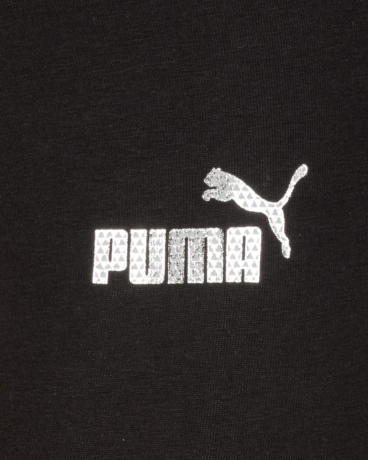 Leggings PUMA SMALL LOGO JR - Nero - 2 | Cisalfa Sport