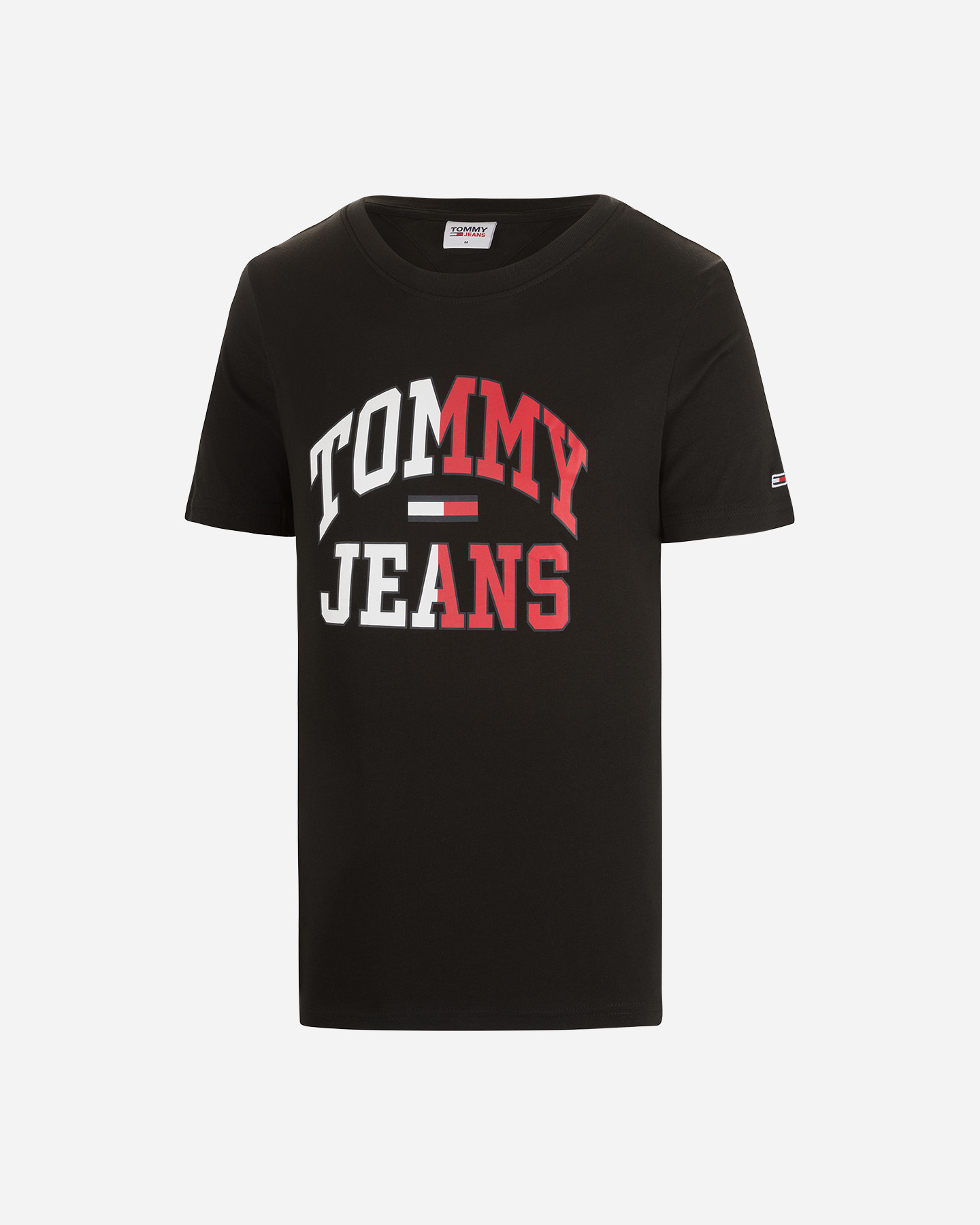 T-shirt TOMMY HILFIGER LOGO COLLEGE M - Nero - 0 | Cisalfa Sport