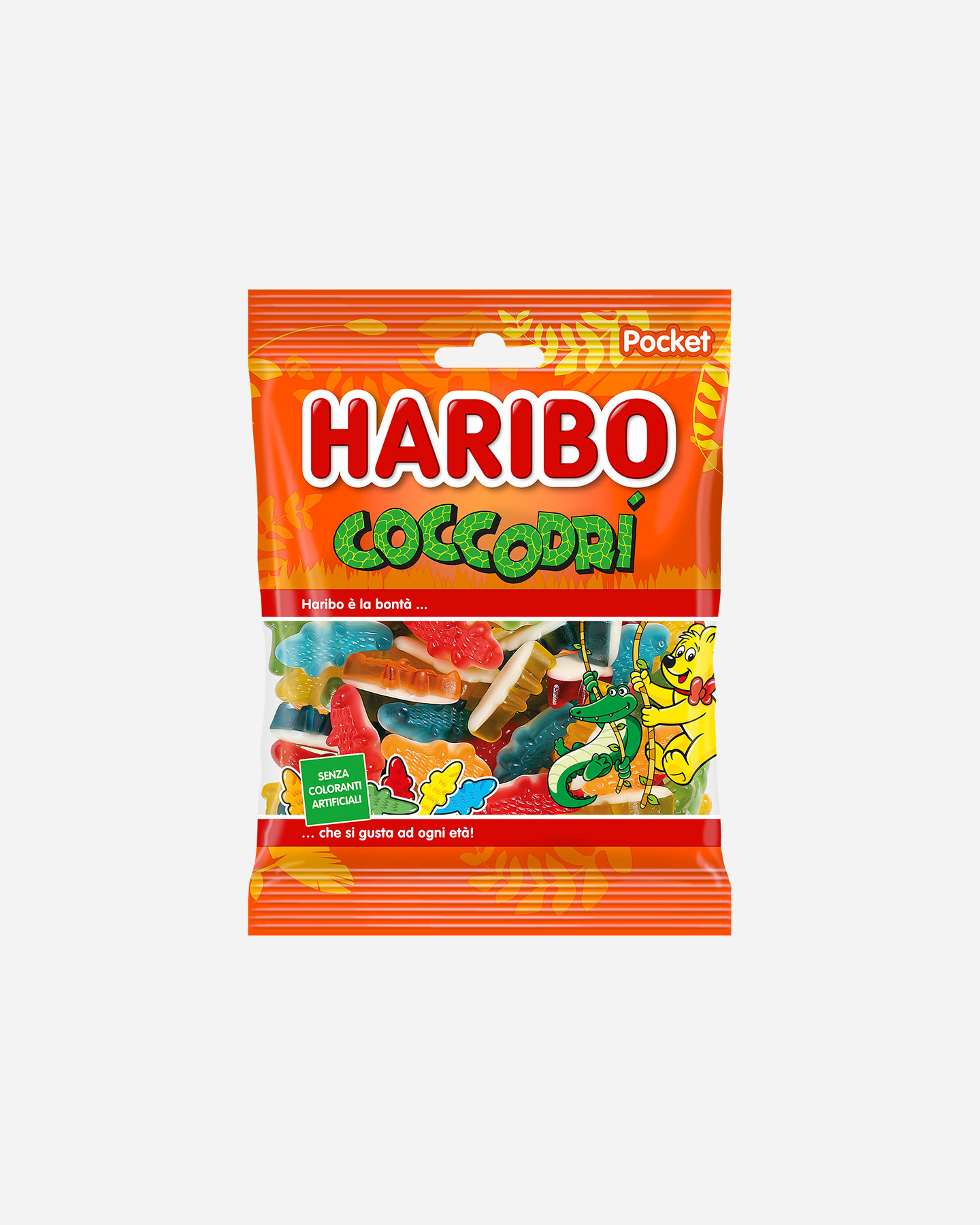 Energetico HARIBO COCCODRILLI 80 G  - Color mix - 0 | Cisalfa Sport