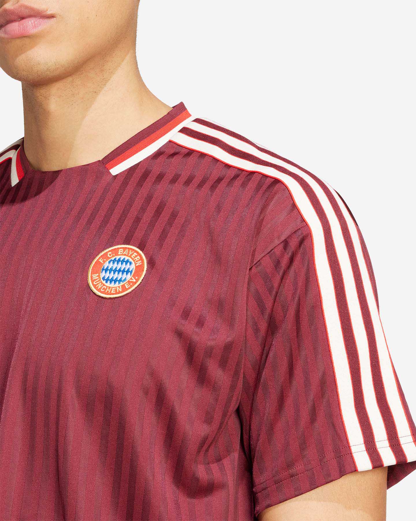 Abbigliamento calcio ufficiale ADIDAS BAYERN MONACO OG ICON 24-25 M - Rosso - 4 | Cisalfa Sport