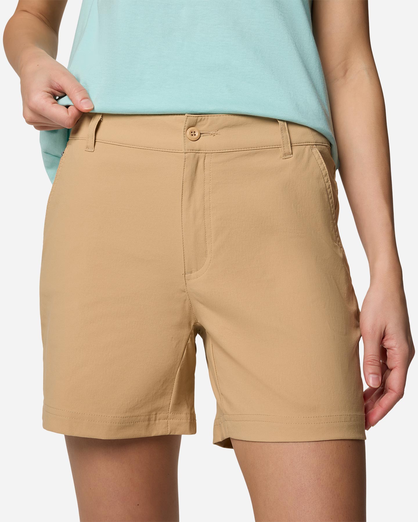 Pantaloncini COLUMBIA LESLIE FALLS II W - Beige - 3 | Cisalfa Sport