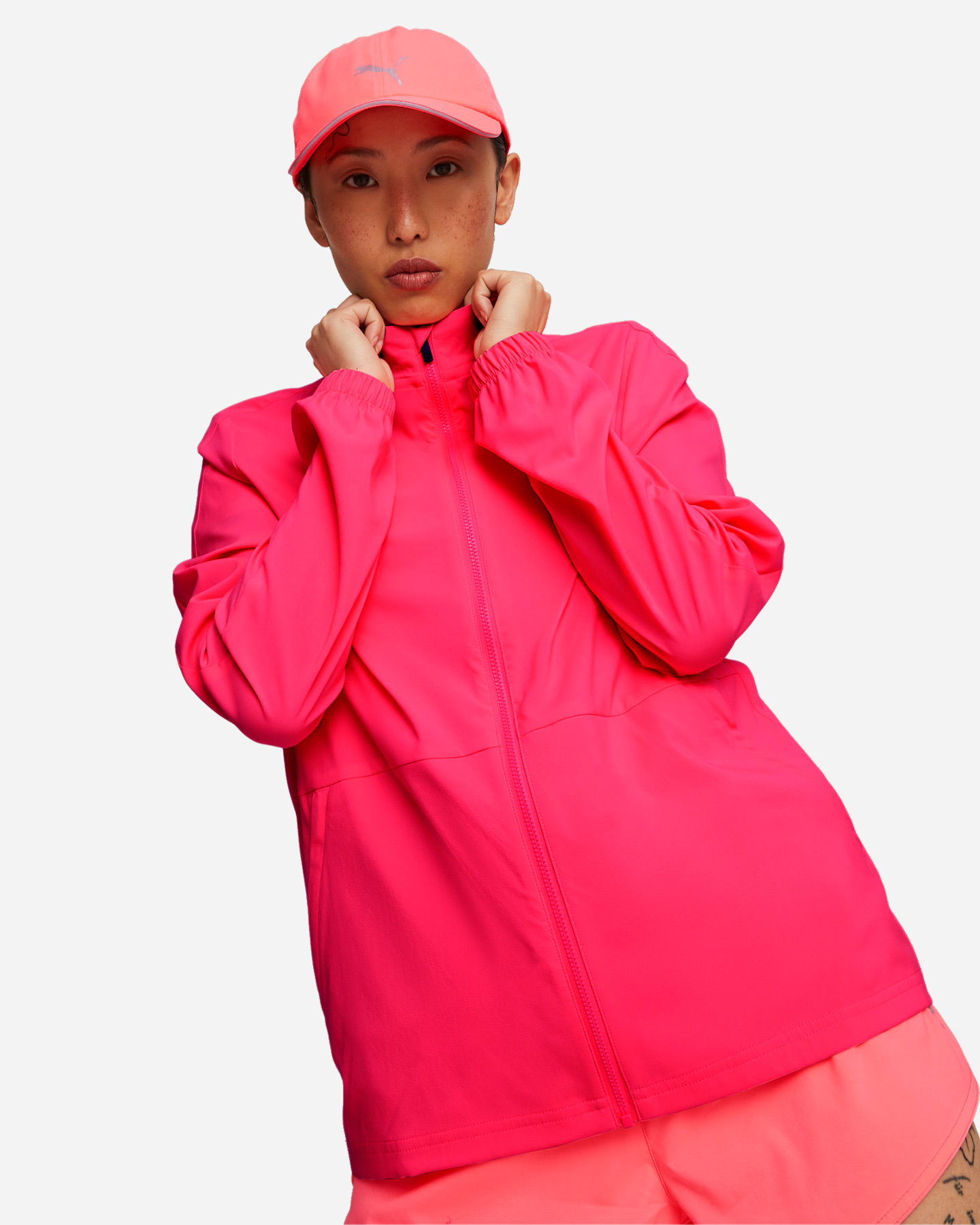 Giacca running PUMA RUN FAVORITE W - Rosa - 2 | Cisalfa Sport