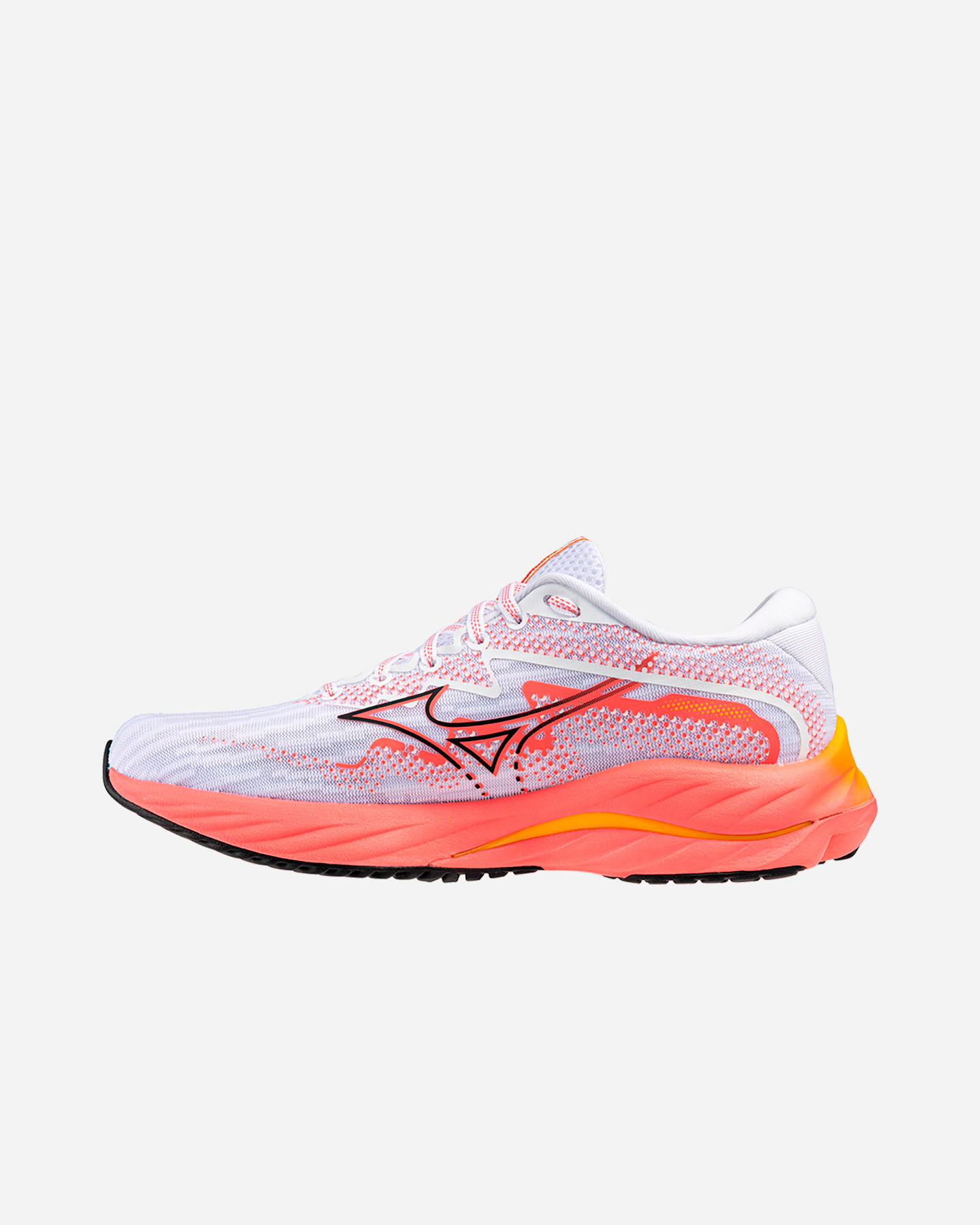 Scarpe running MIZUNO WAVE RIDER 27 W - Bianco - 4 | Cisalfa Sport
