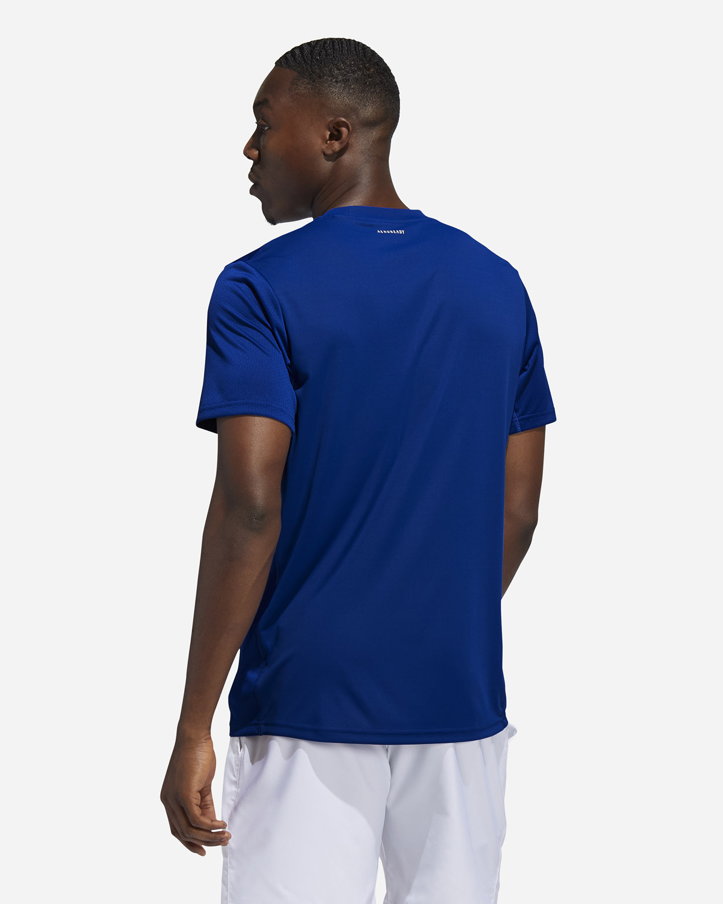 T-shirt tennis ADIDAS CLUB 3STRIPES M - Blu - 2 | Cisalfa Sport