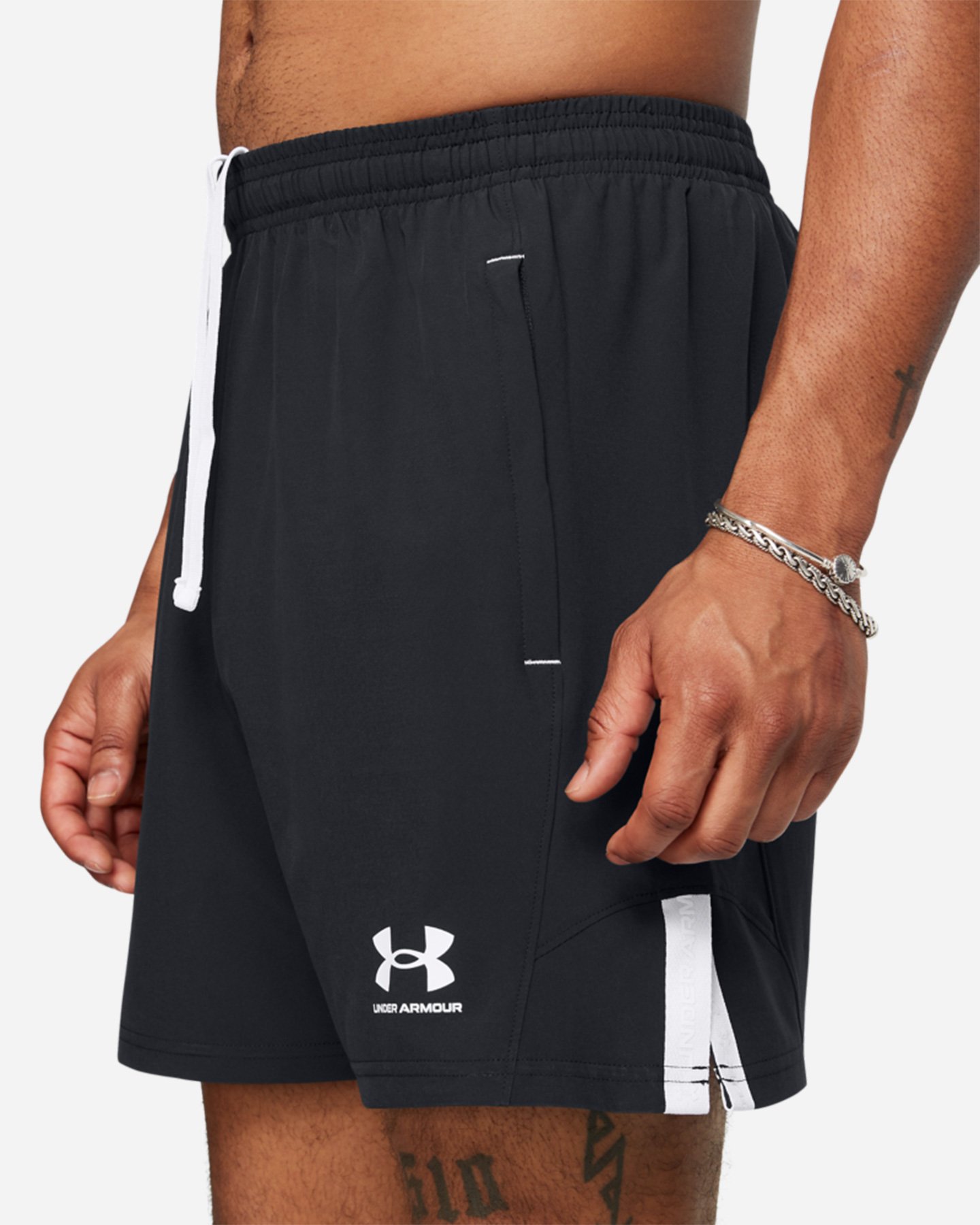Pantaloncini calcio UNDER ARMOUR PRO M - Nero - 4 | Cisalfa Sport
