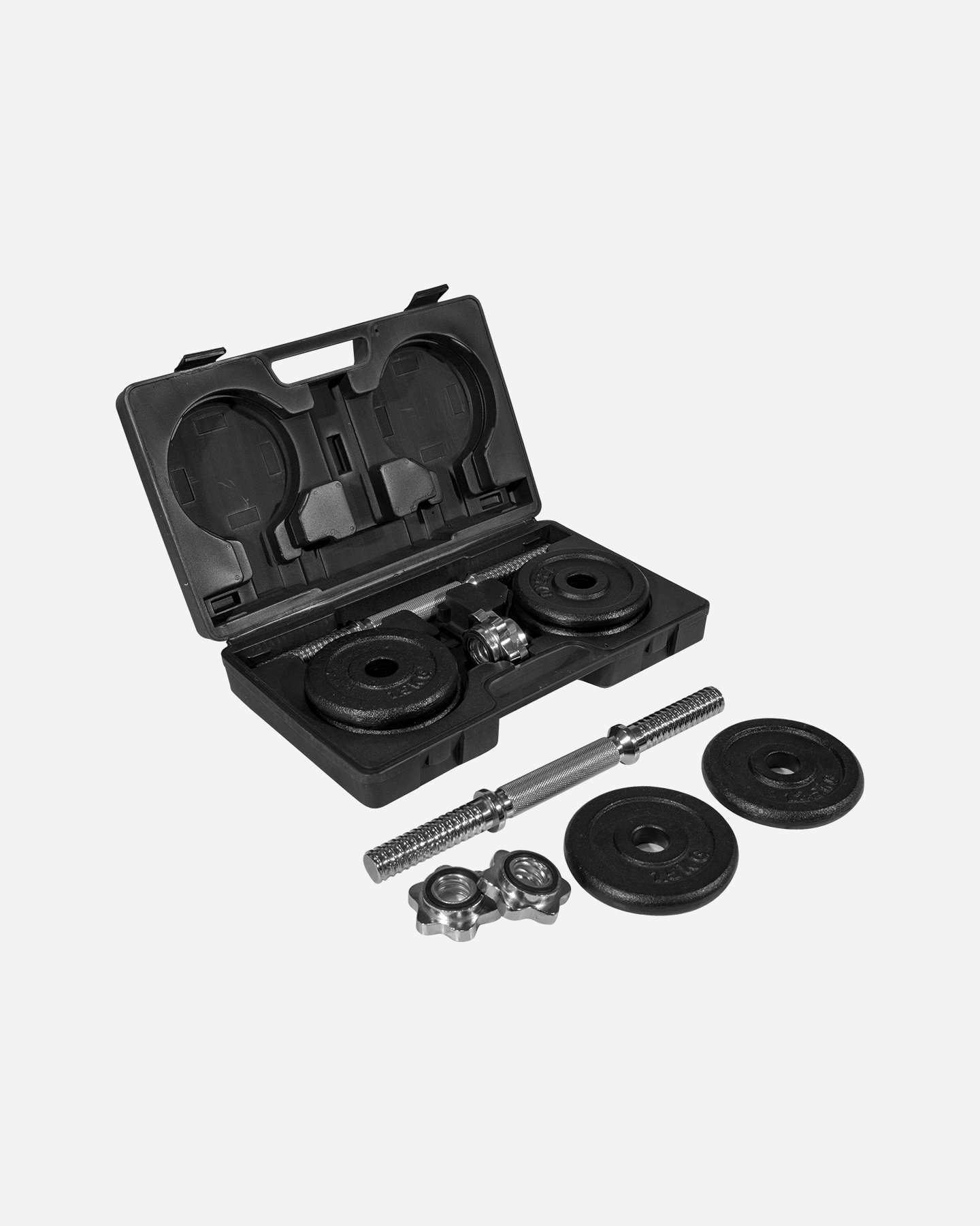 Disco ghisa CARNIELLI 15KG SET - Color mix - 0 | Cisalfa Sport