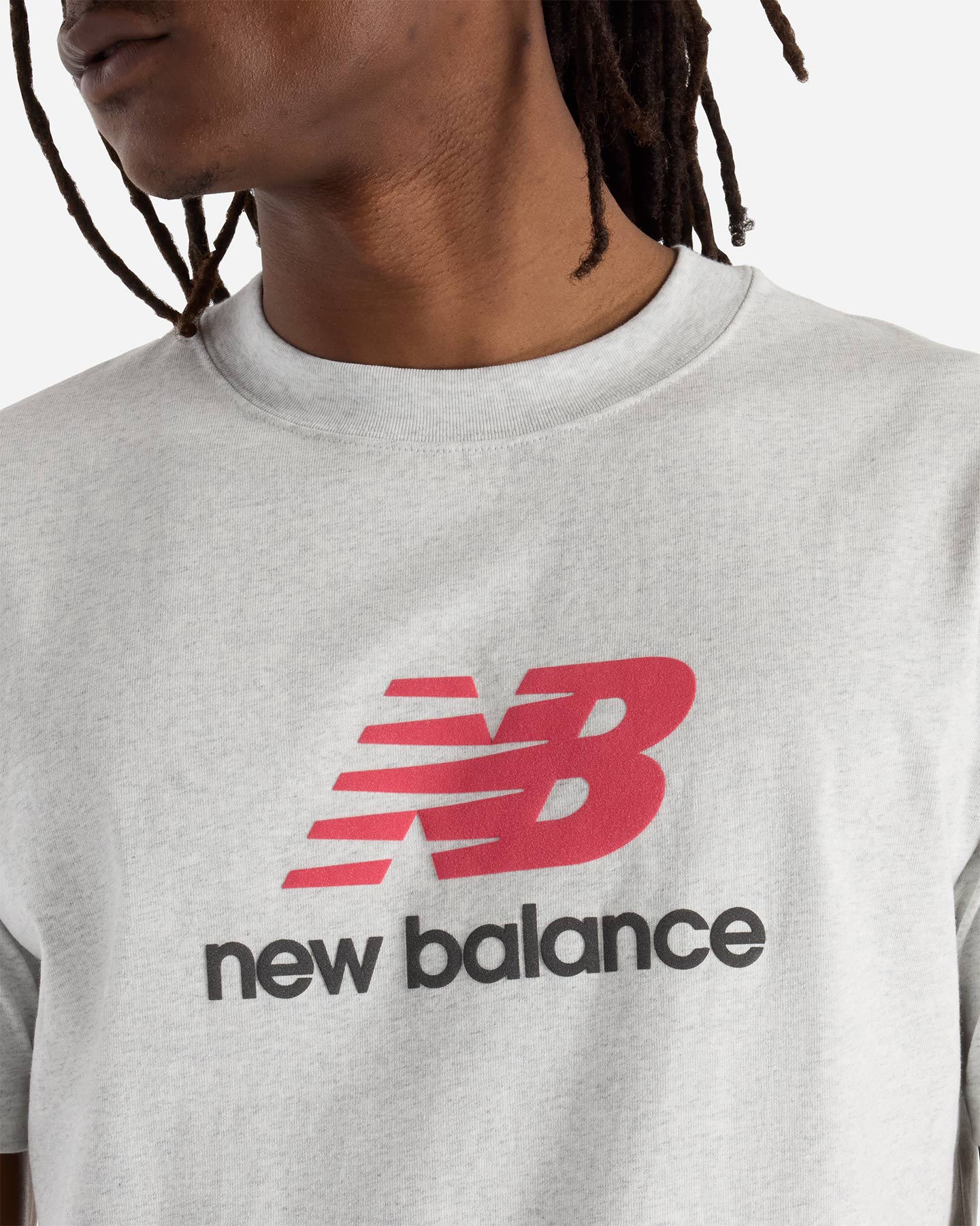 T-shirt NEW BALANCE BIG LOGO BETTER M - Grigio - 4 | Cisalfa Sport