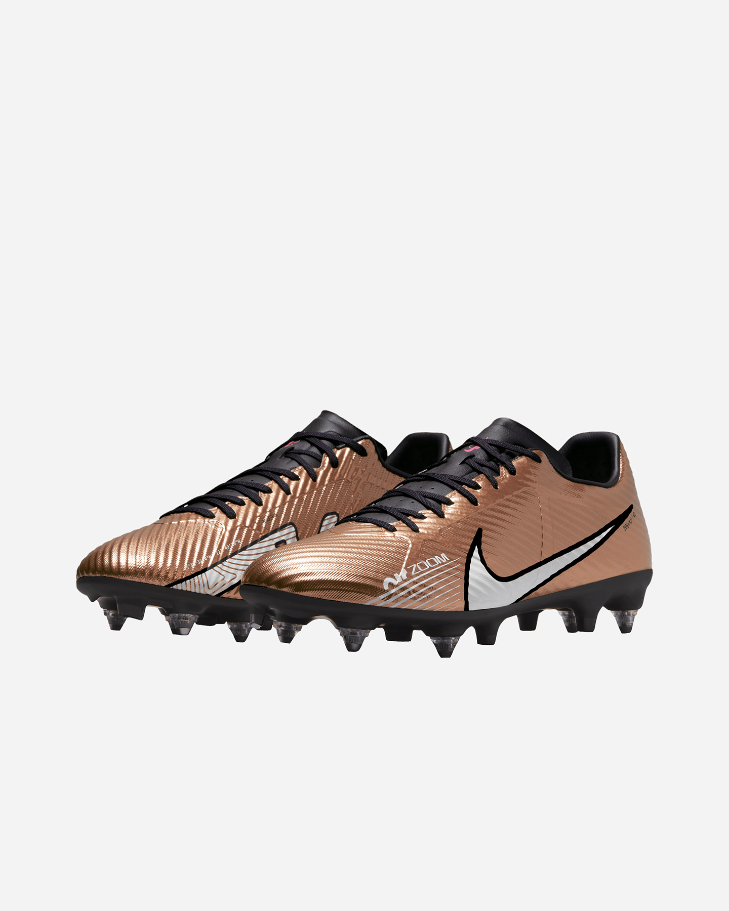 Scarpe calcio NIKE ZOOM VAPOR 15 ACAD SG-PRO AC M - Oro - 1 | Cisalfa Sport