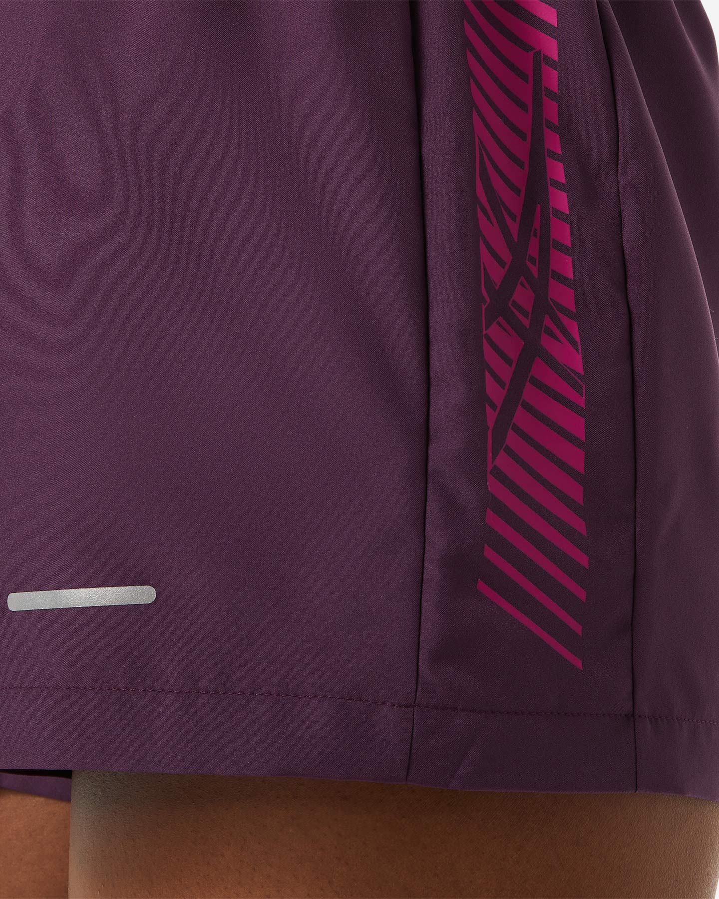 Short running ASICS ICON 4IN W - Viola - 4 | Cisalfa Sport