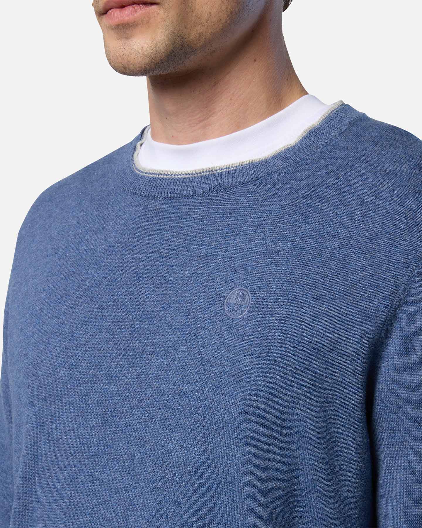 Maglione NORTH SAILS BASIC M - Grigio - 4 | Cisalfa Sport