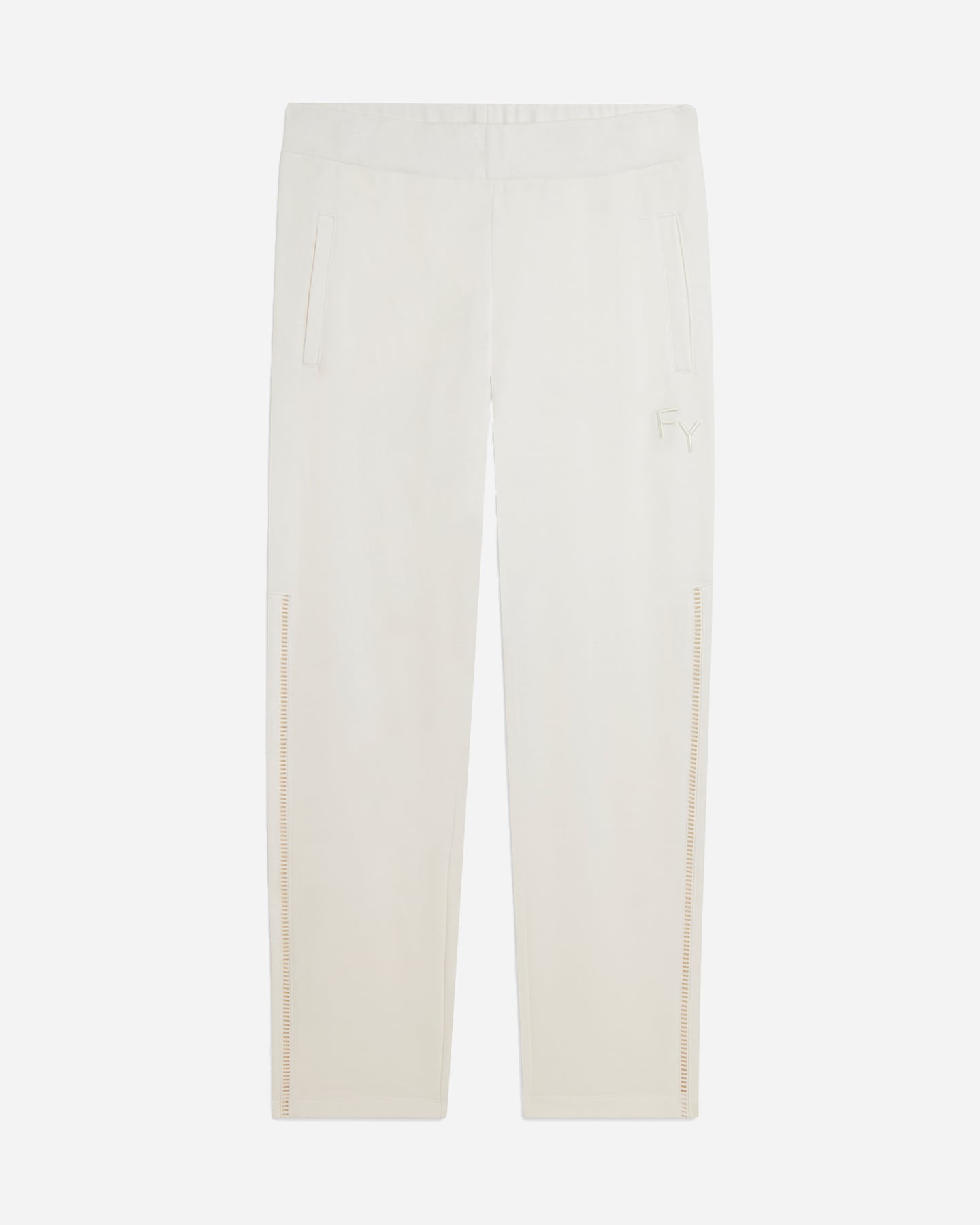Freddy Straight Insert W - Pantalone - Donna - Bianco