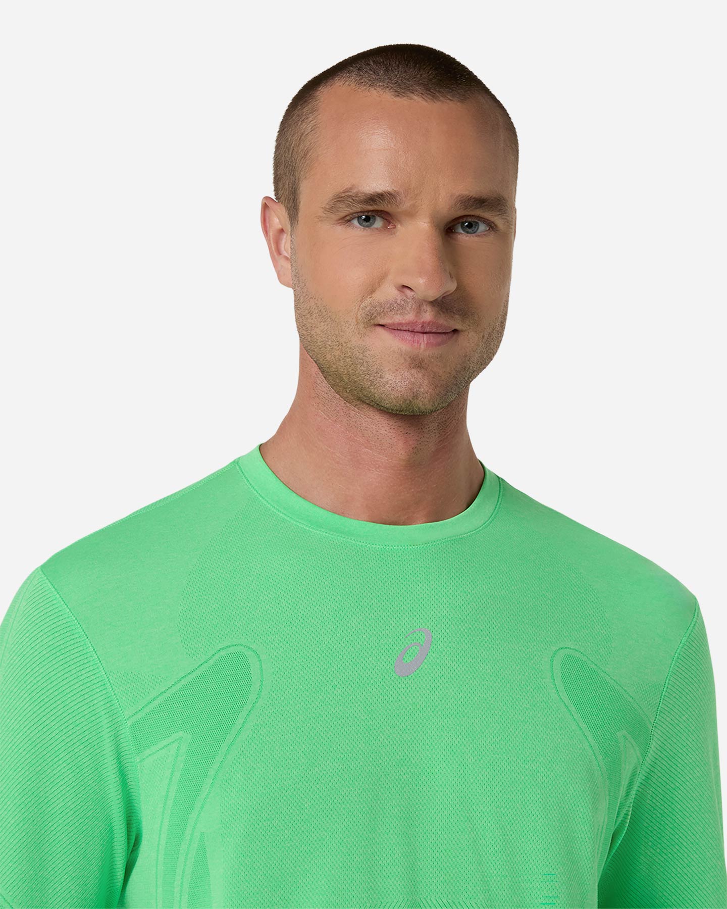 Maglia running ASICS ROAD M - Verde - 4 | Cisalfa Sport