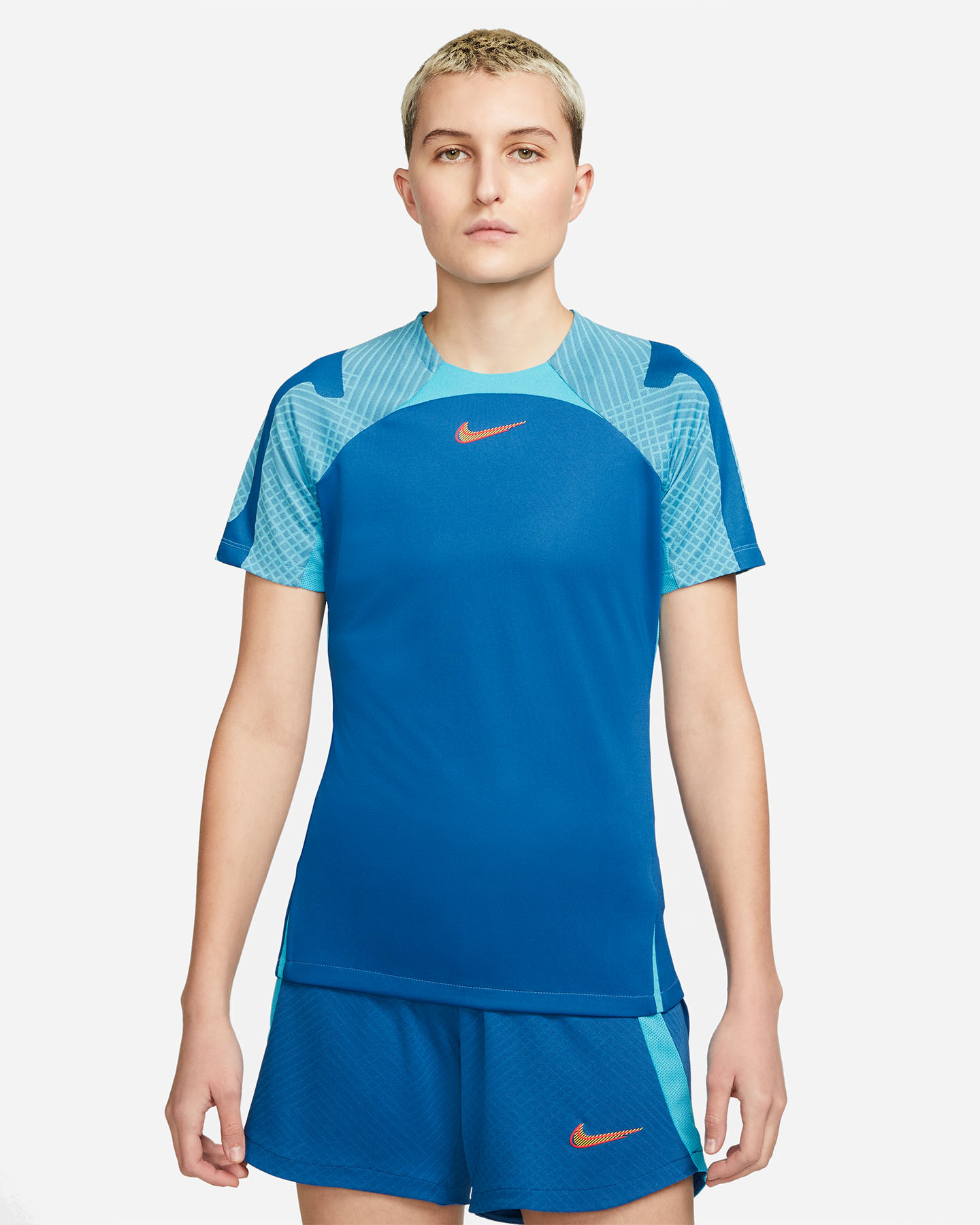 Maglia calcio NIKE ACADEMY DRI FIT STRIKE W - Blu - 0 | Cisalfa Sport