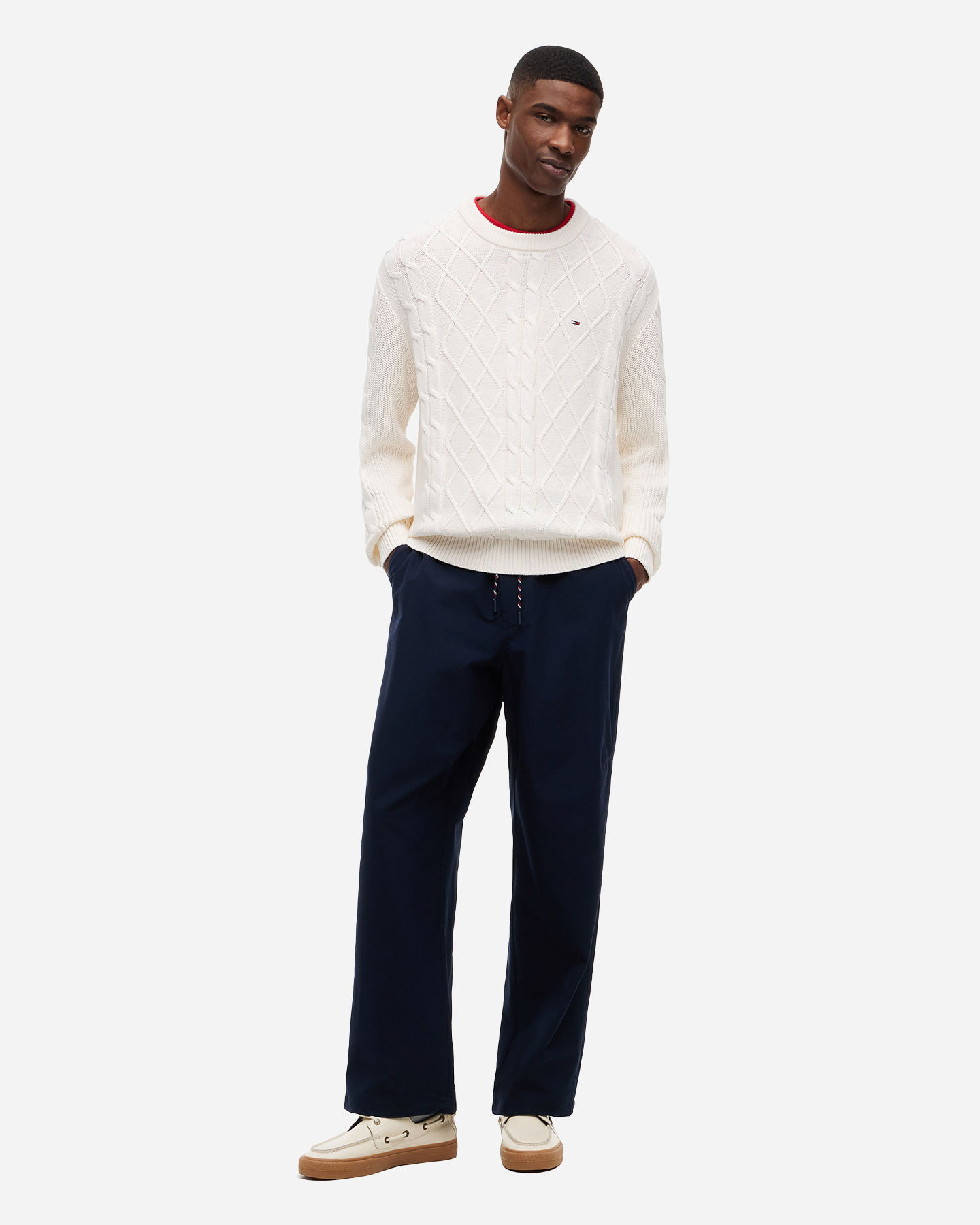 Maglione TOMMY HILFIGER CABLE M - Beige - 3 | Cisalfa Sport