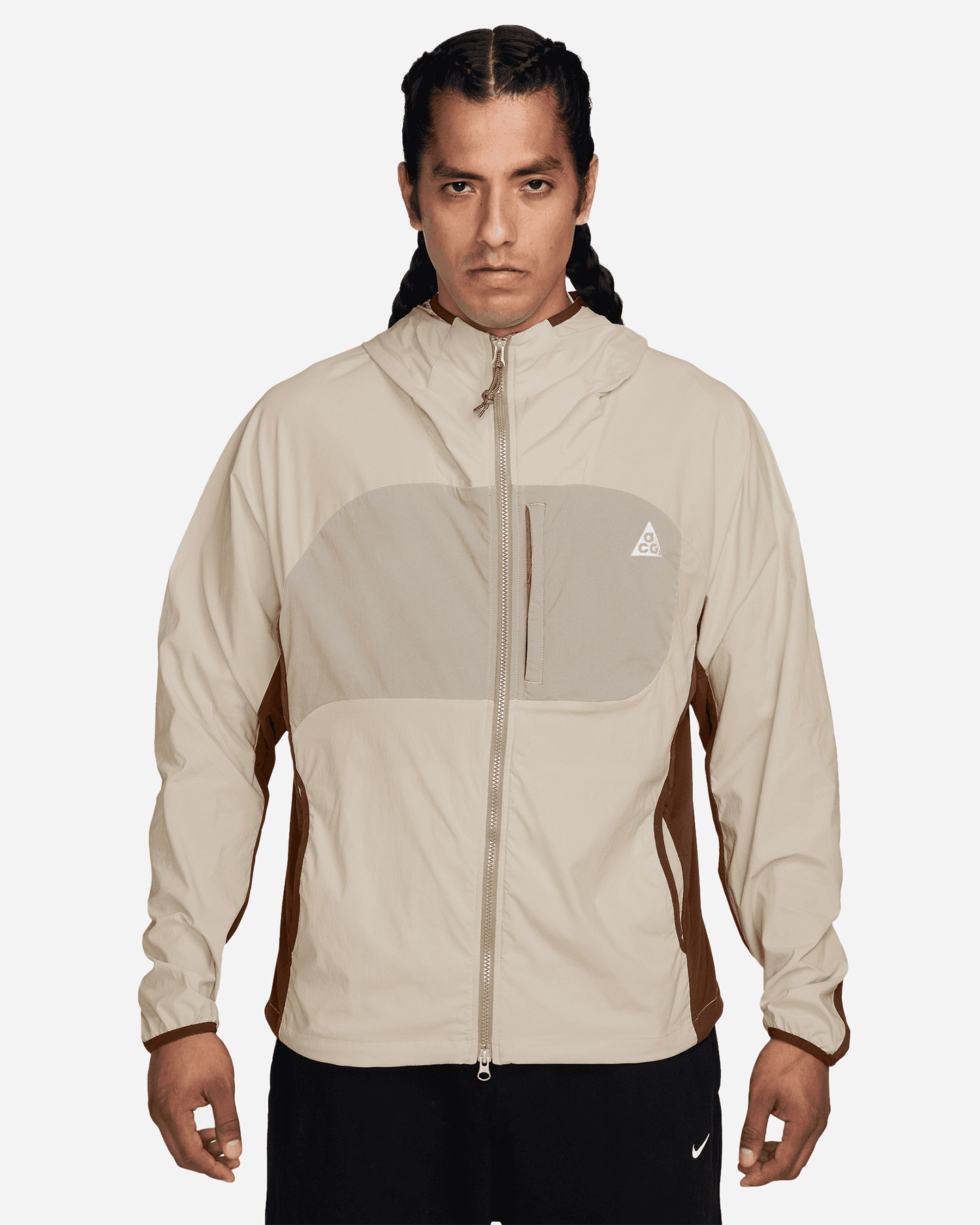 Nike Acg Five Towers M - Giacca Outdoor - Uomo - Beige