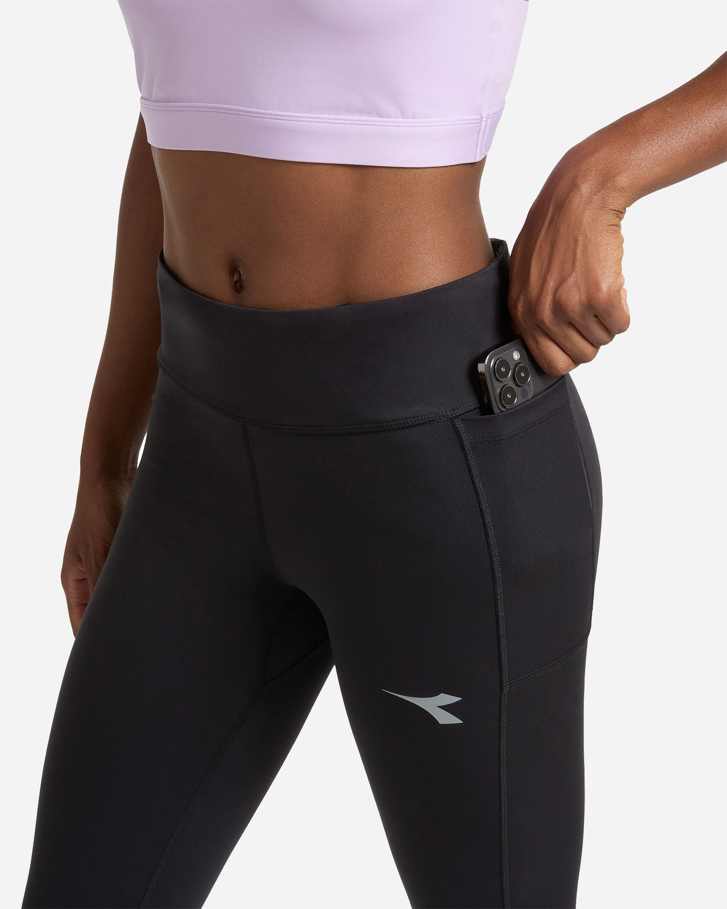 Fuseaux running DIADORA BASIC W - Nero - 5 | Cisalfa Sport