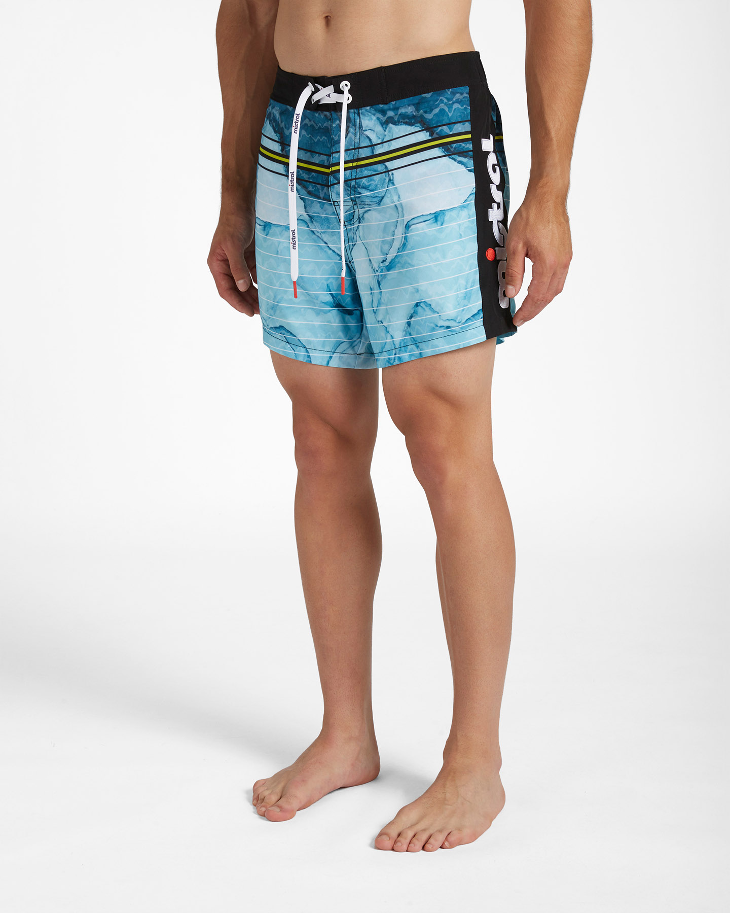 Boxer mare MISTRAL  BAND LOGO M - Azzurro - 2 | Cisalfa Sport