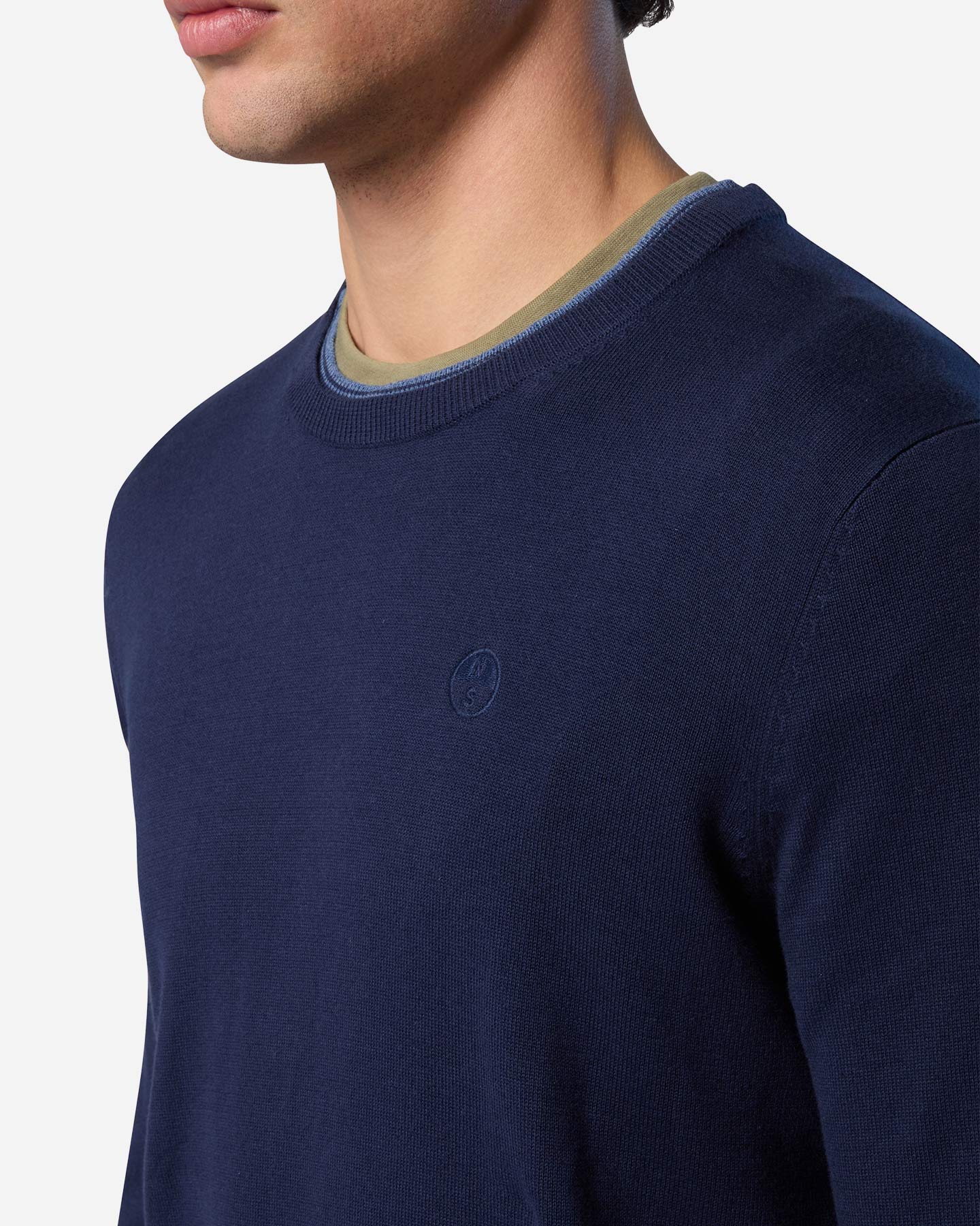 Maglione NORTH SAILS BASIC M - Blu - 5 | Cisalfa Sport