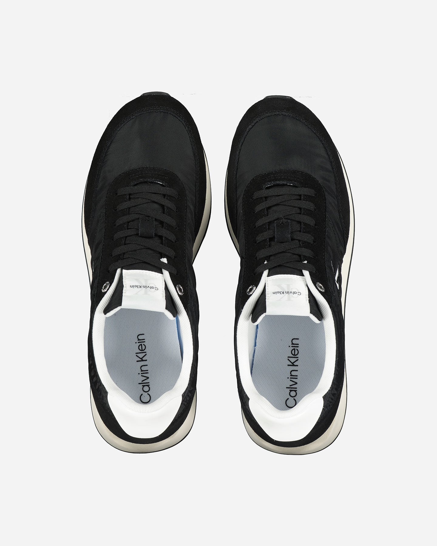 Scarpe sneakers CALVIN KLEIN JEANS RETRO RUNNER M - Nero - 4 | Cisalfa Sport