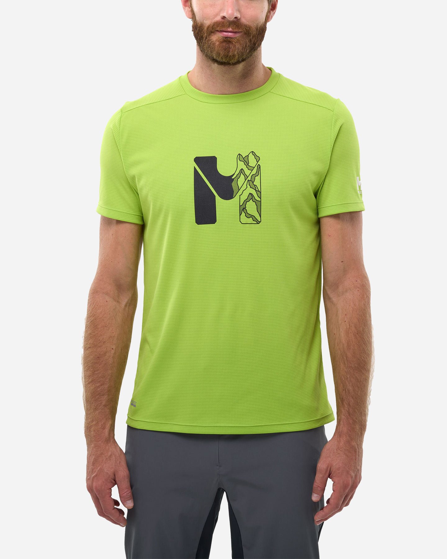 T-shirt MILLET KAMET MAP M - Verde - 1 | Cisalfa Sport