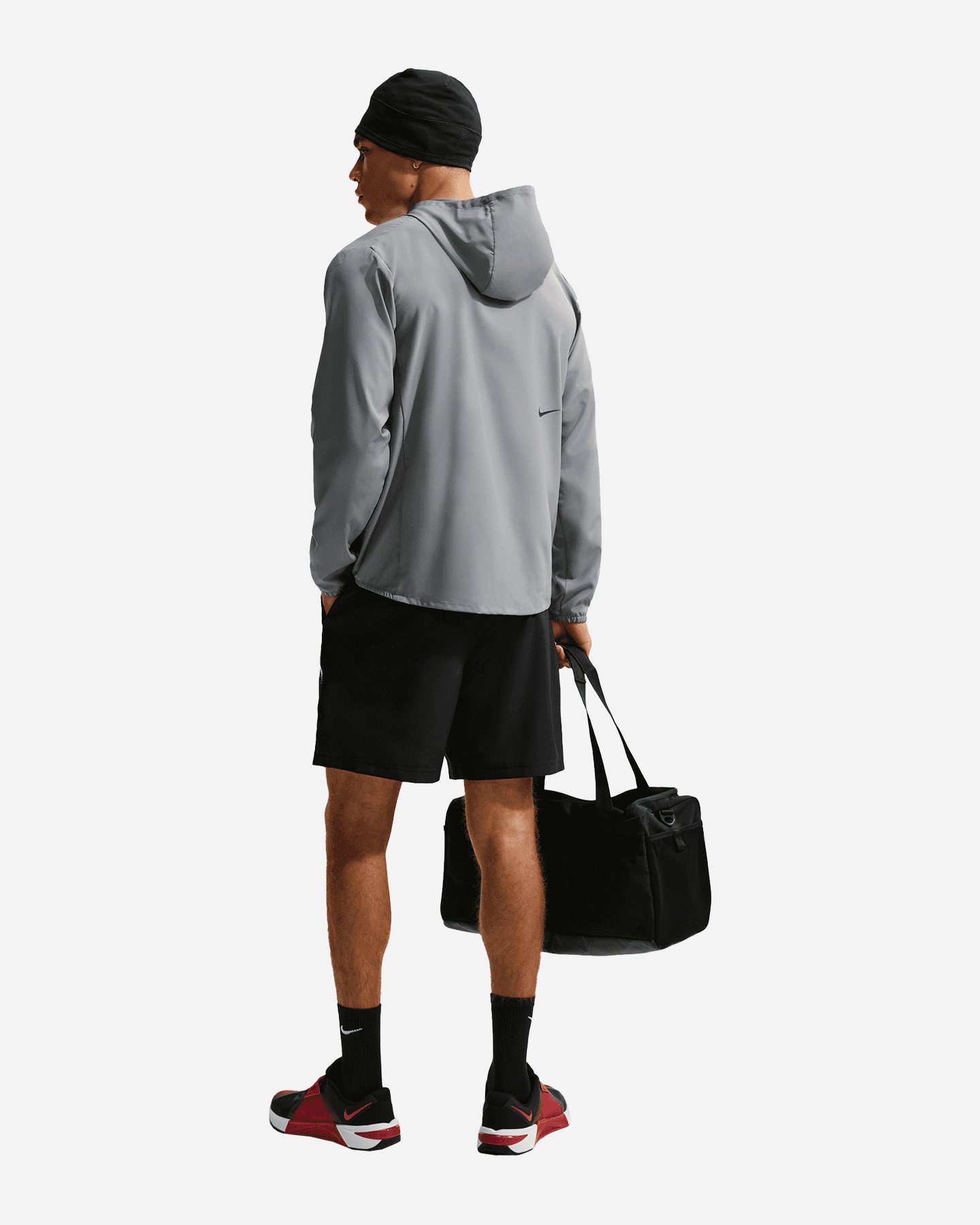 Pantalone training NIKE DRI FIT FORM GFX HBR BIG LOGO 7IN M - Nero - 5 | Cisalfa Sport