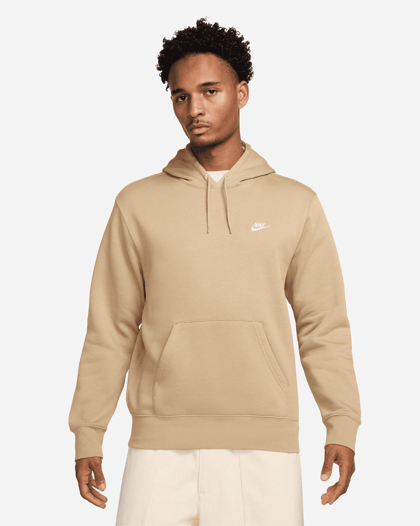 Felpa NIKE CLASSIC M - Beige - 0 | Cisalfa Sport